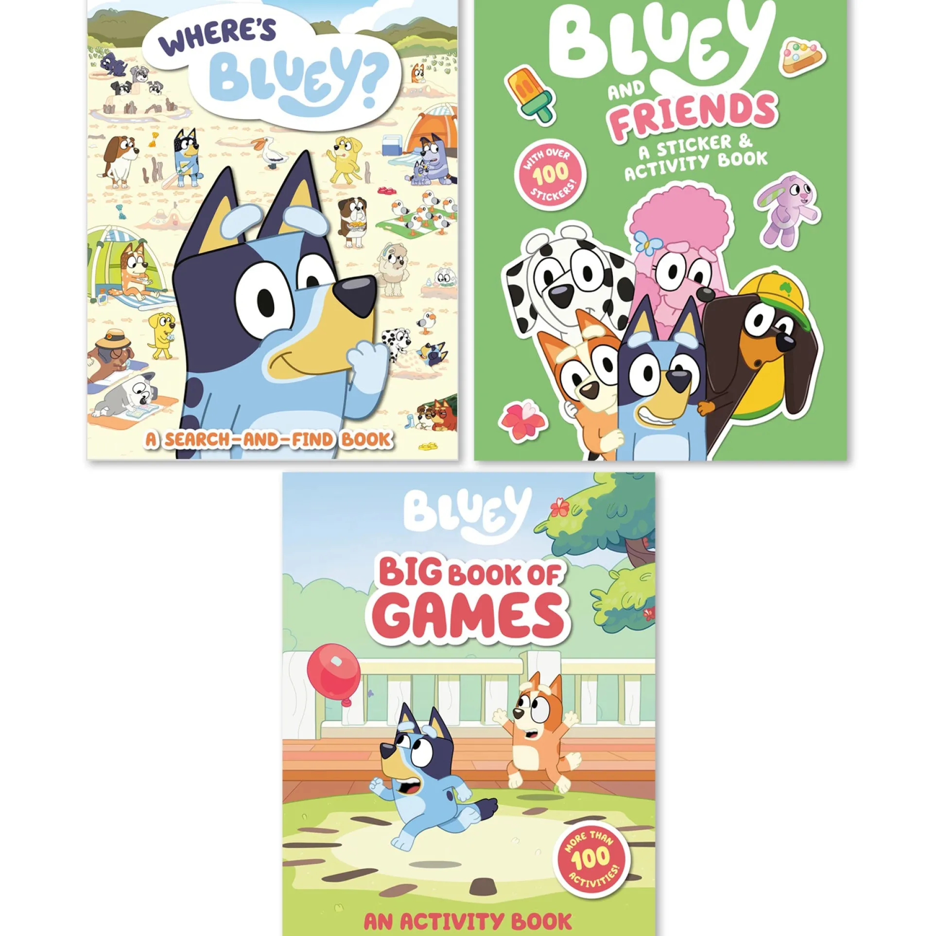 Bluey Activity Book Set