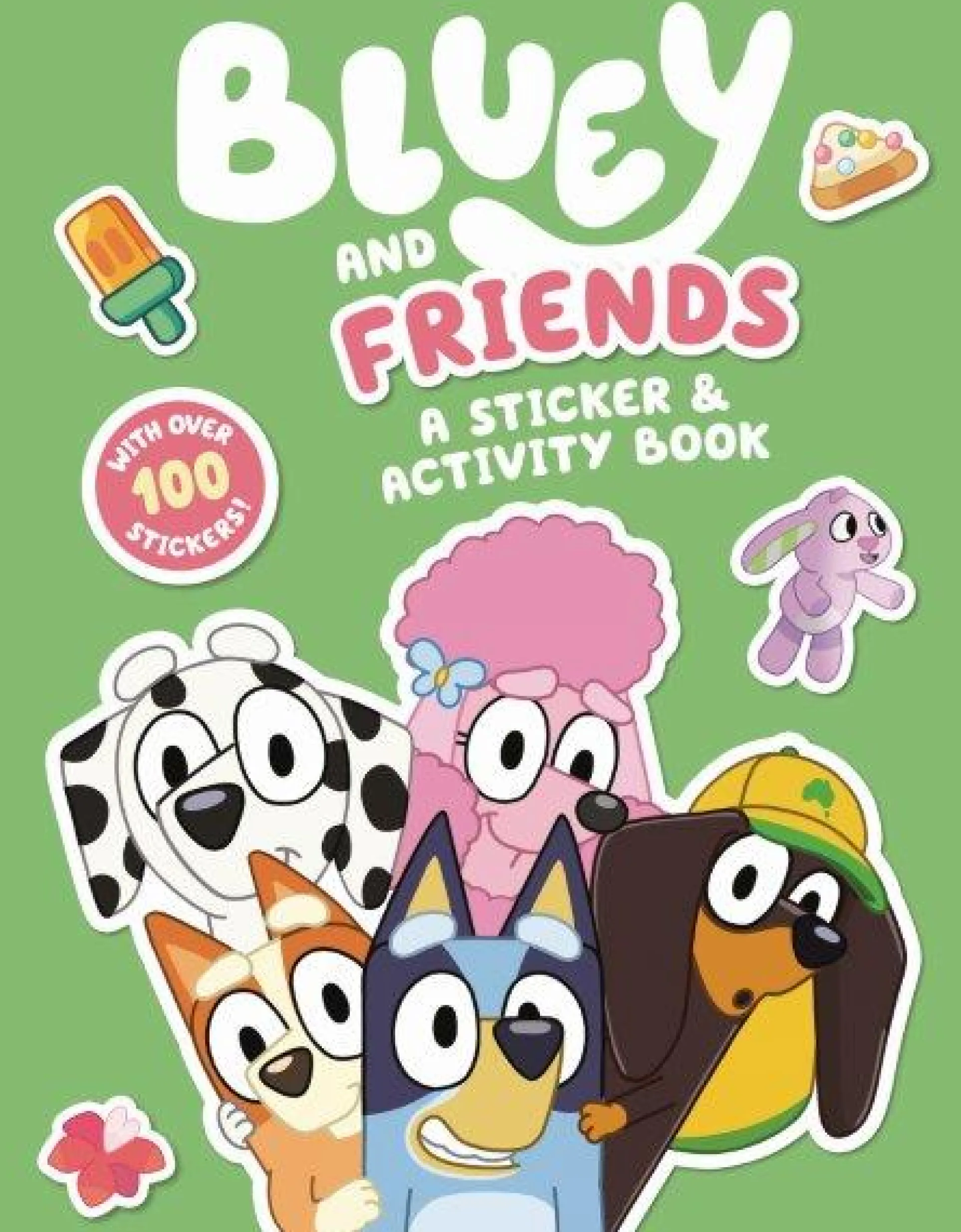 Bluey and Friends Sticker and Activity Fun Book