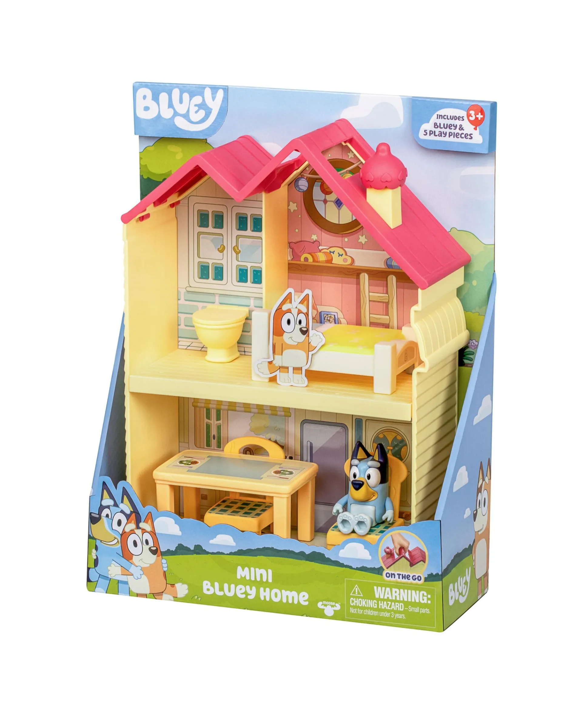 Bluey Mini Heeler Home Playset with Figures and Accessories
