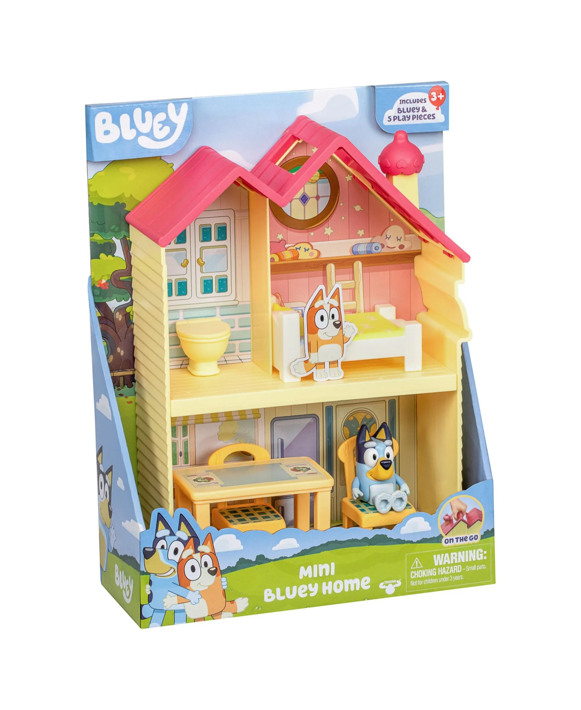Bluey Mini Heeler Home Playset with Figures and Accessories