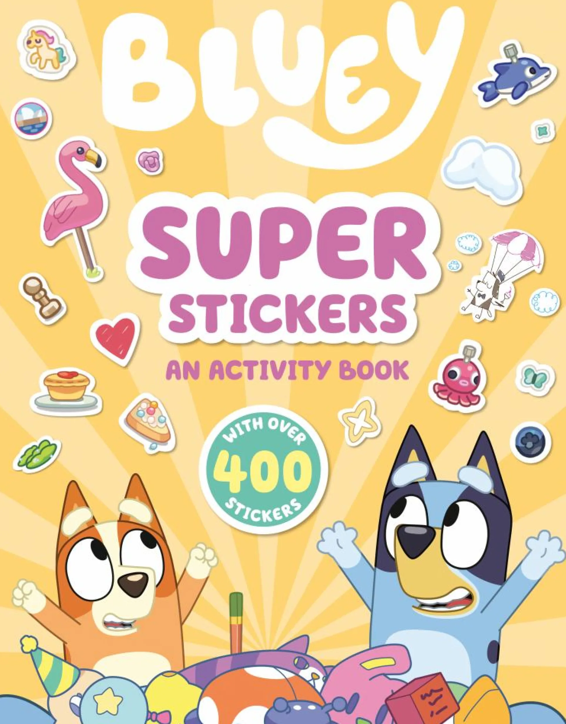 Bluey Super Stickers Activity Book - Over 400 Stickers