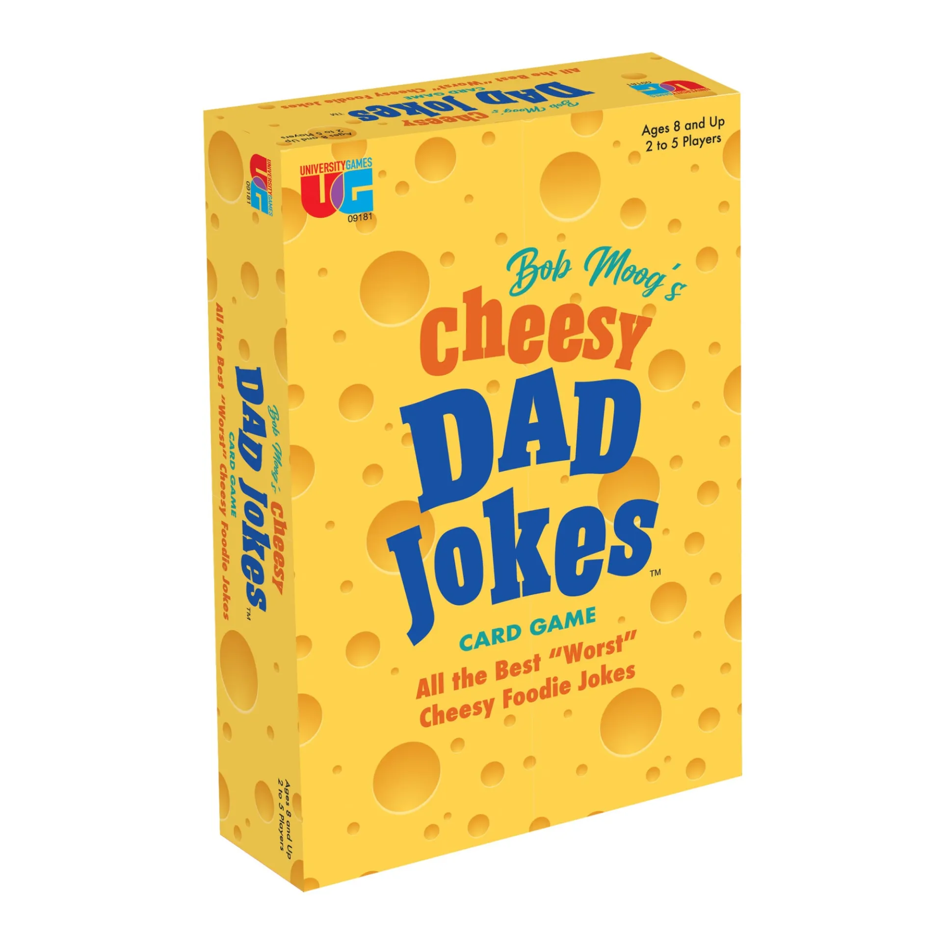 Bob Moog's Cheesy Dad Jokes Food-Themed Card Game