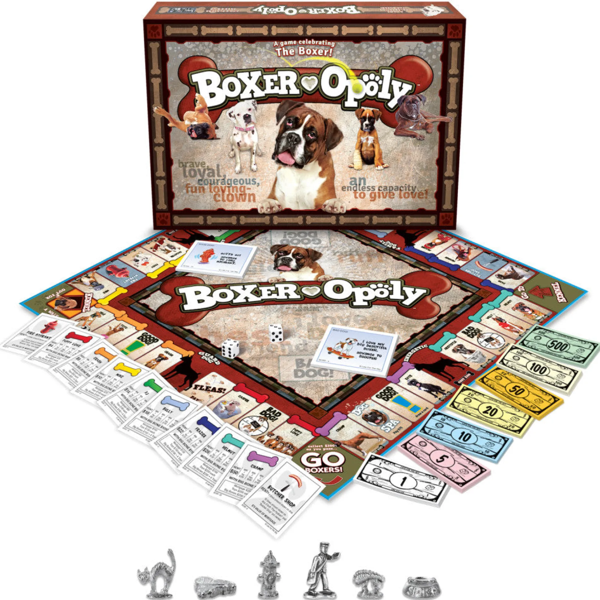 Boxer-Opoly Family Board Game
