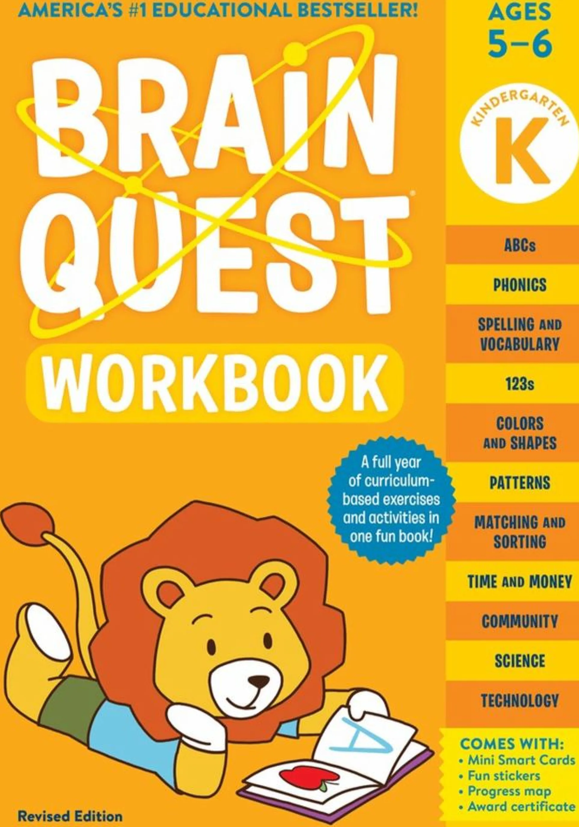 Brain Quest Kindergarten Workbook - Revised Edition
