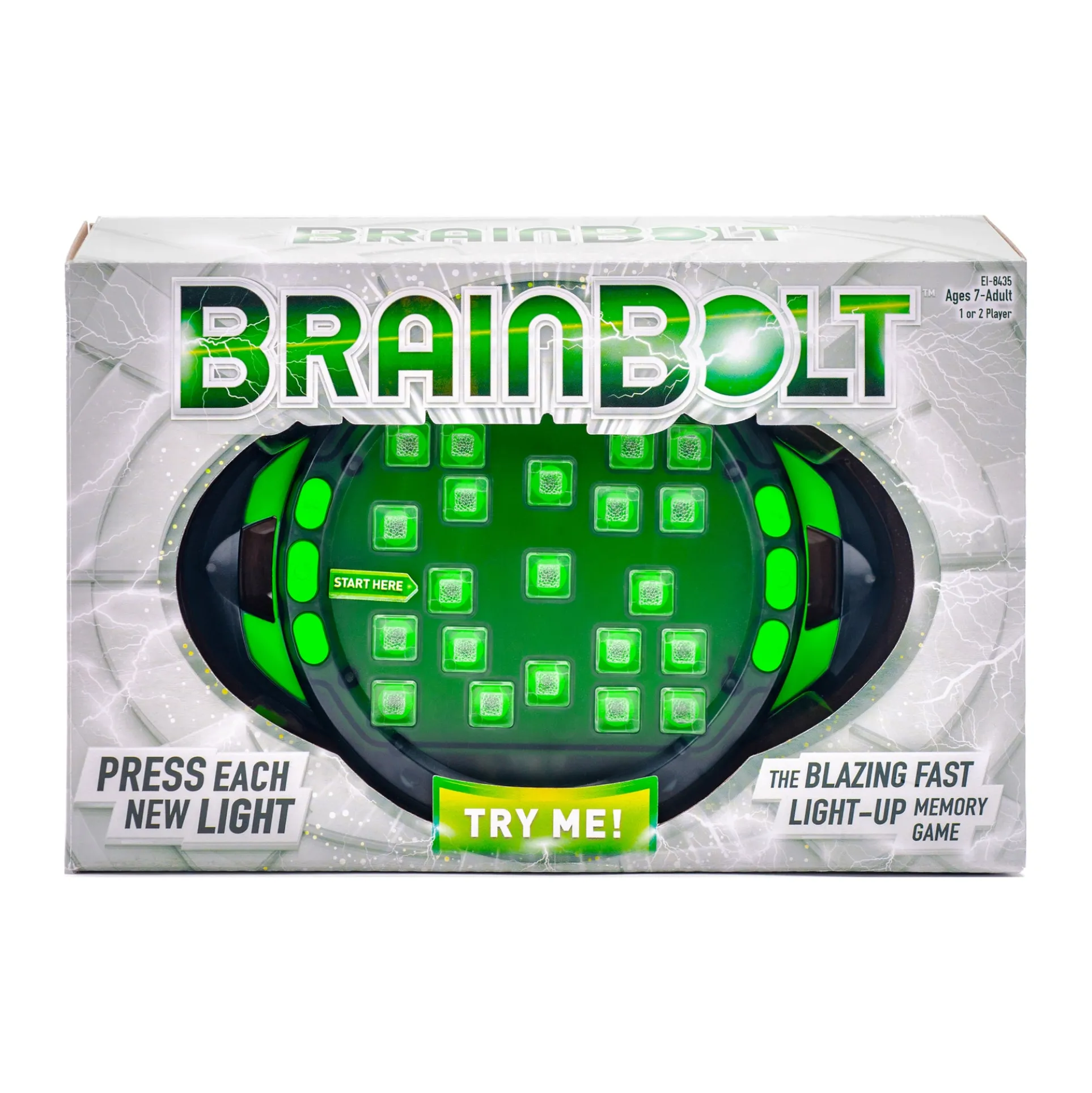 BrainBolt Light-up Memory Challenge Game