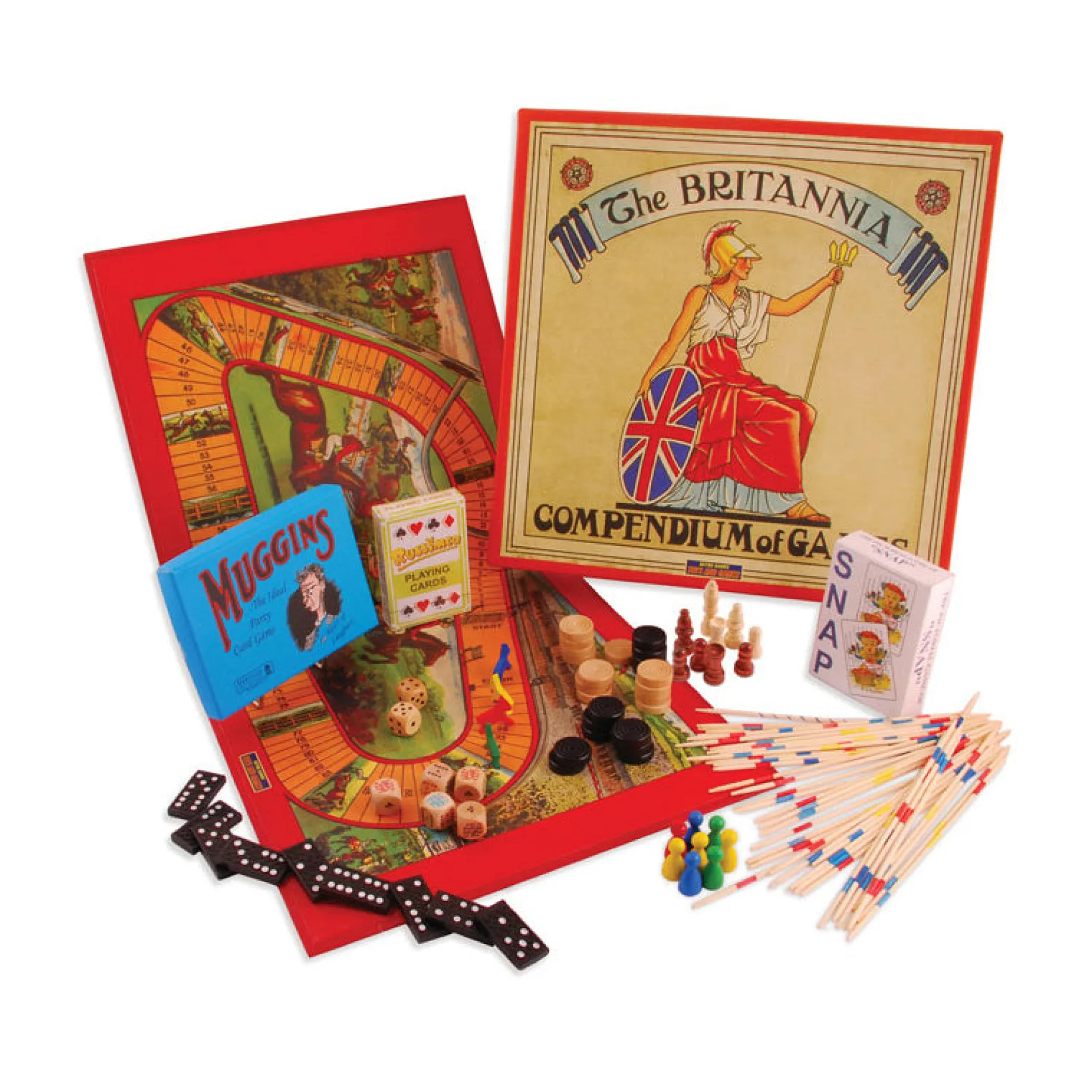 Britannia Compendium of Games - Classic 1940s Inspired Game Collection