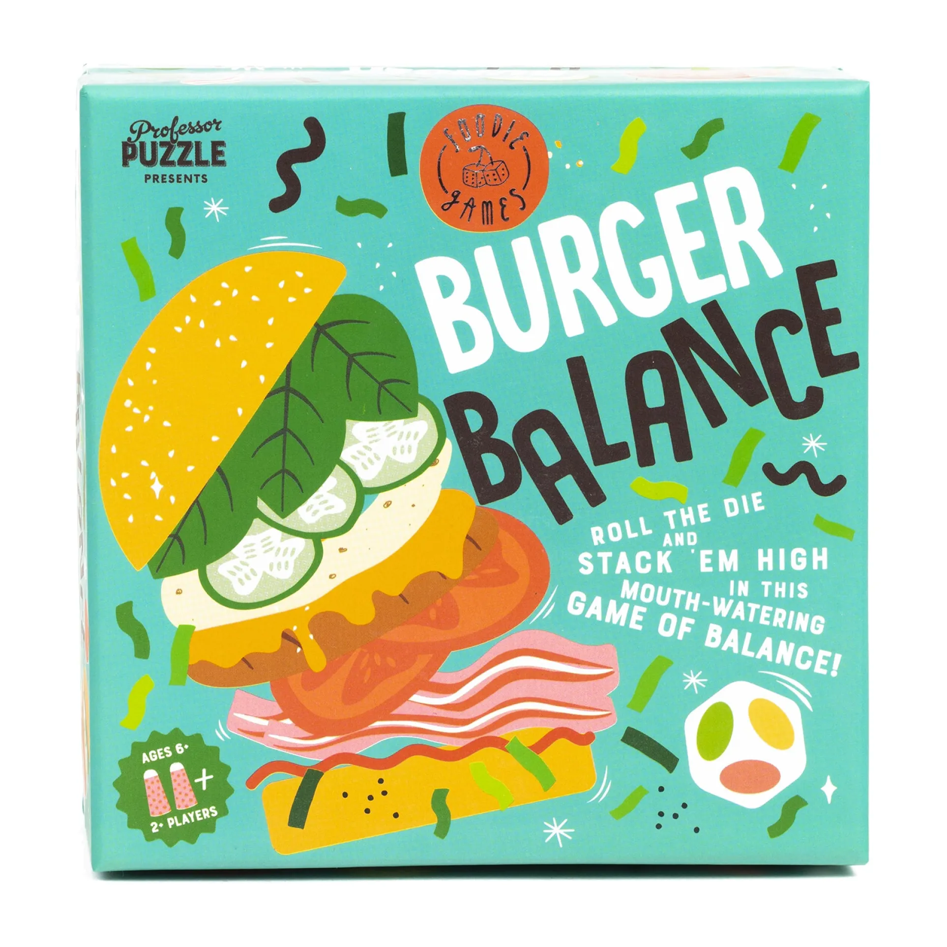 Burger Balance Family Stacking Game by Professor Puzzle