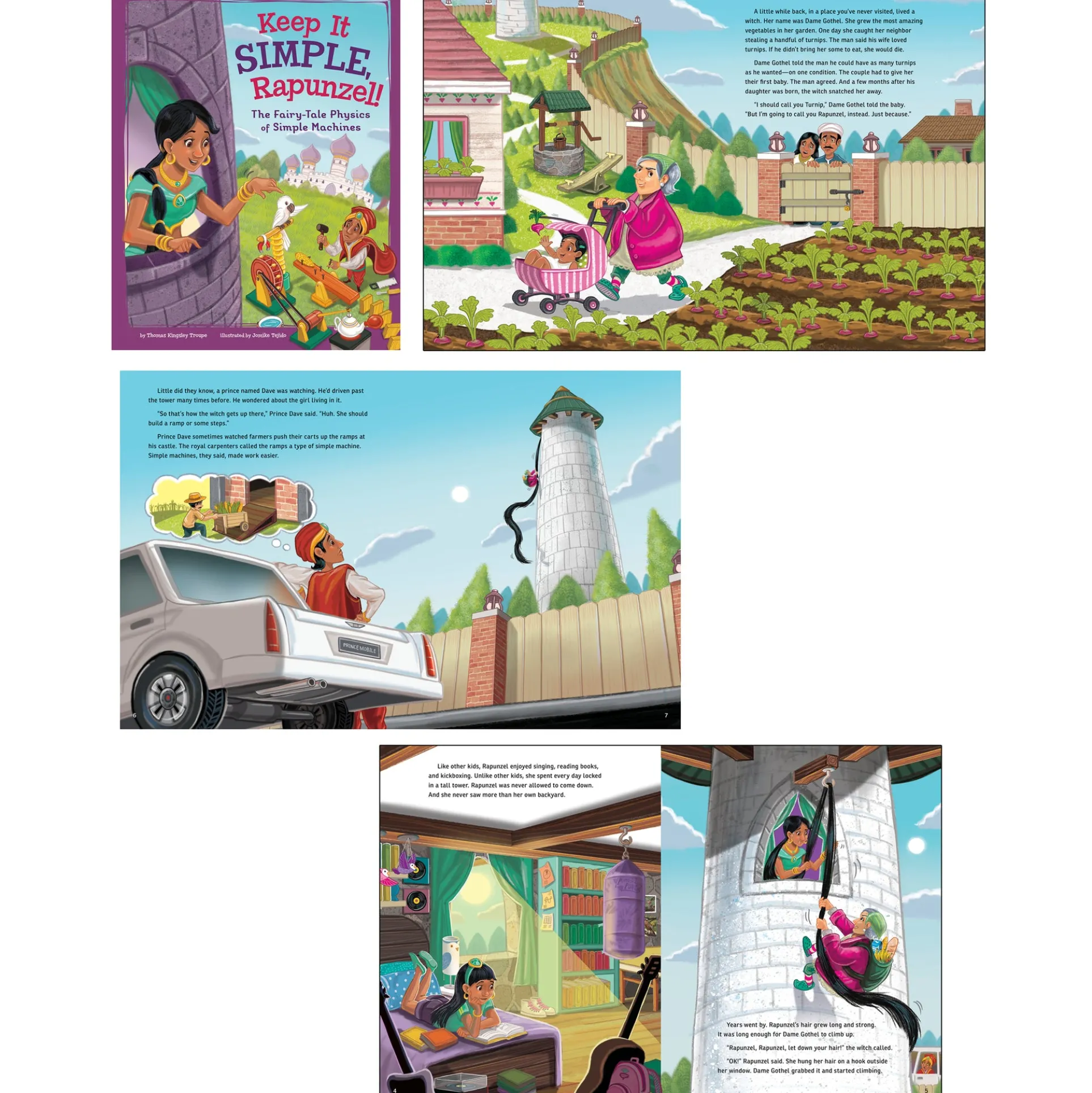 Capstone Publishing STEM-Twisted Fairy Tales 4 Book Set