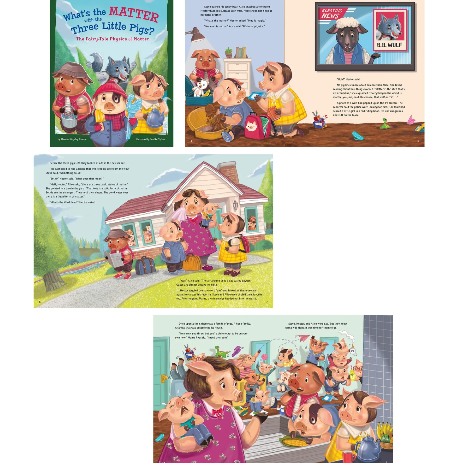 Capstone Publishing STEM-Twisted Fairy Tales 4 Book Set