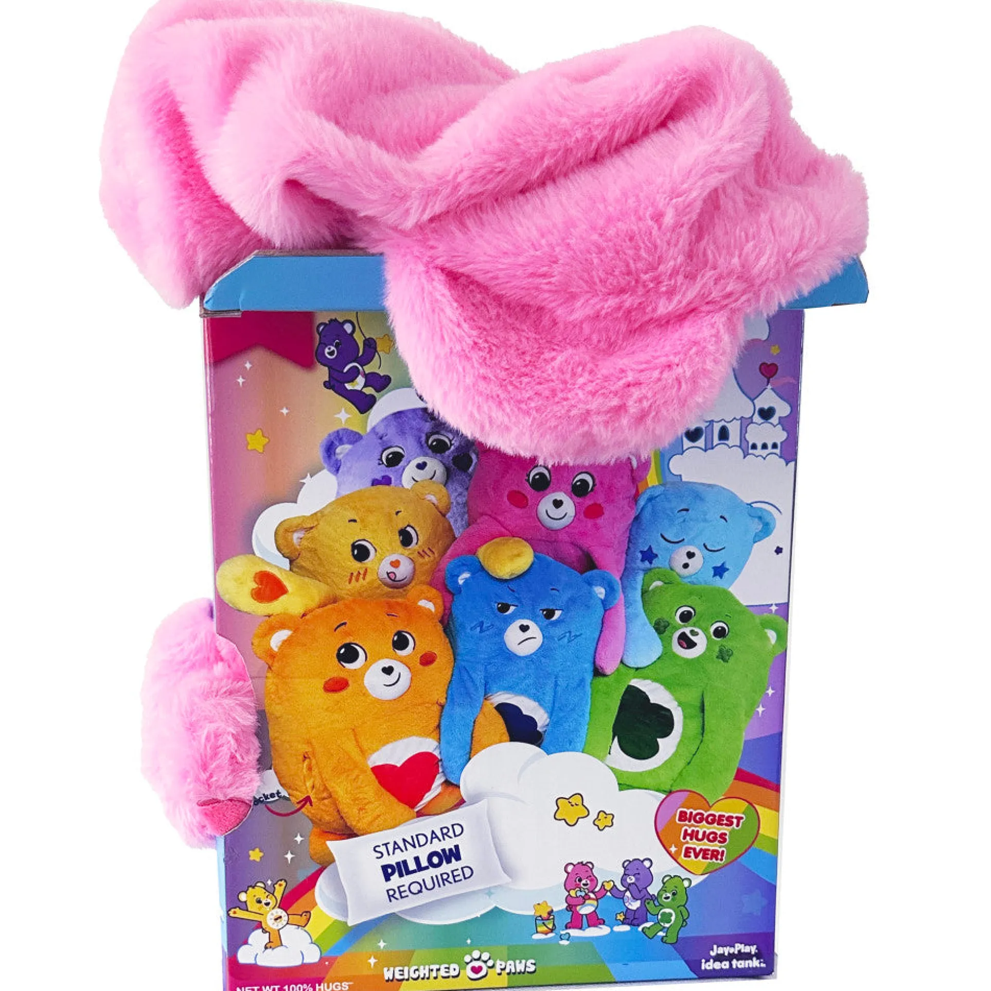 Care Bears Cheer Bear Happy Nappers Pillow Pals - Soft Plush