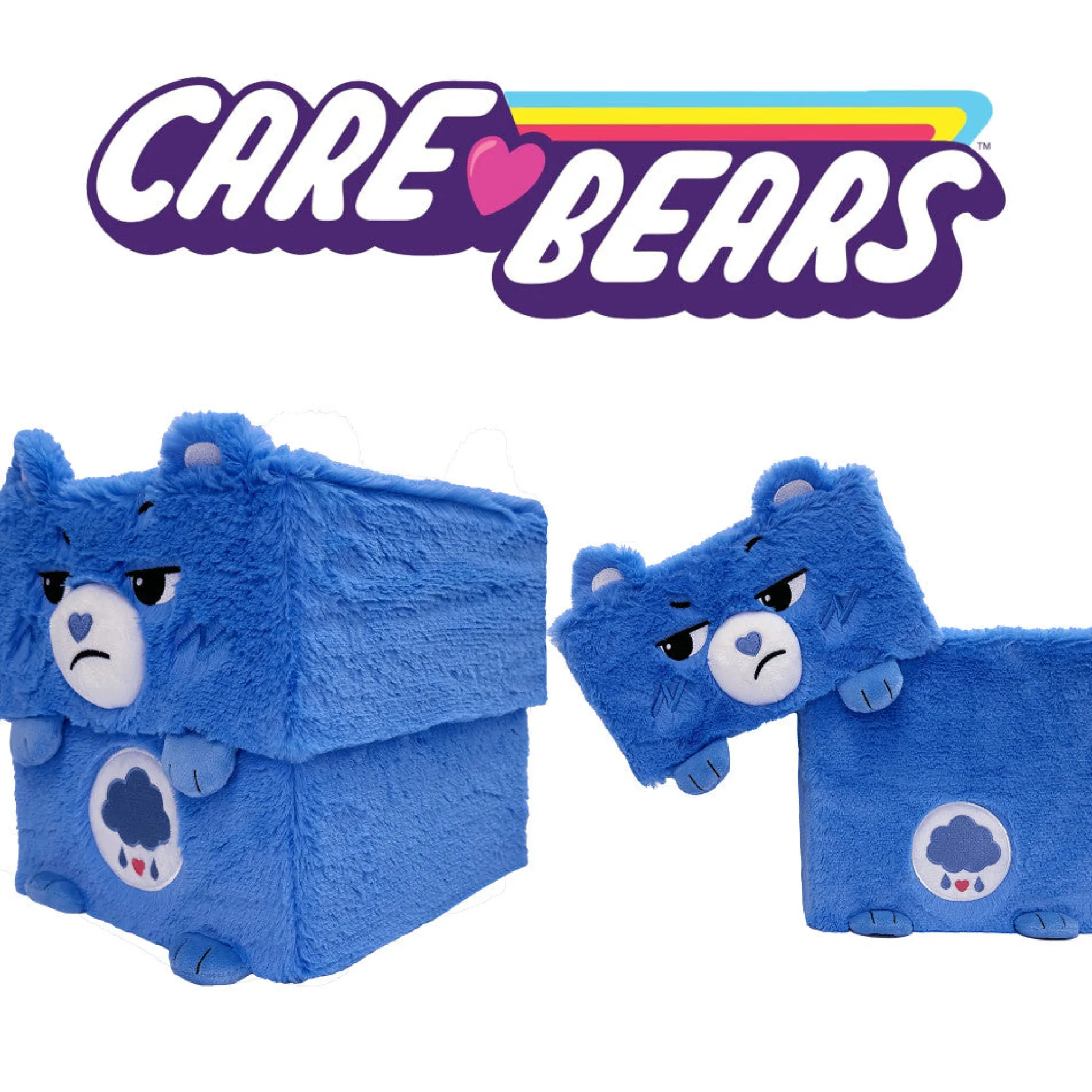 Care Bears Grumpy Bear Storables 8" Blue Themed Storage Bin