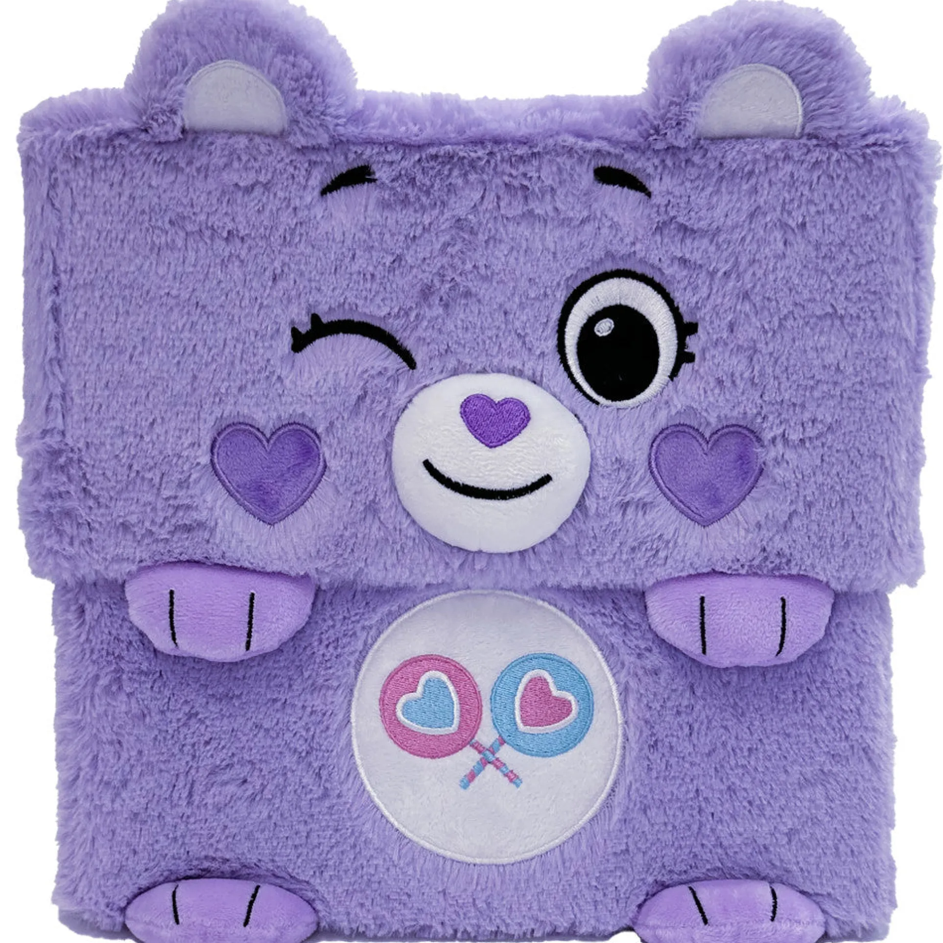 Care Bears Share Bear Purple Themed Storage Bin with Lid