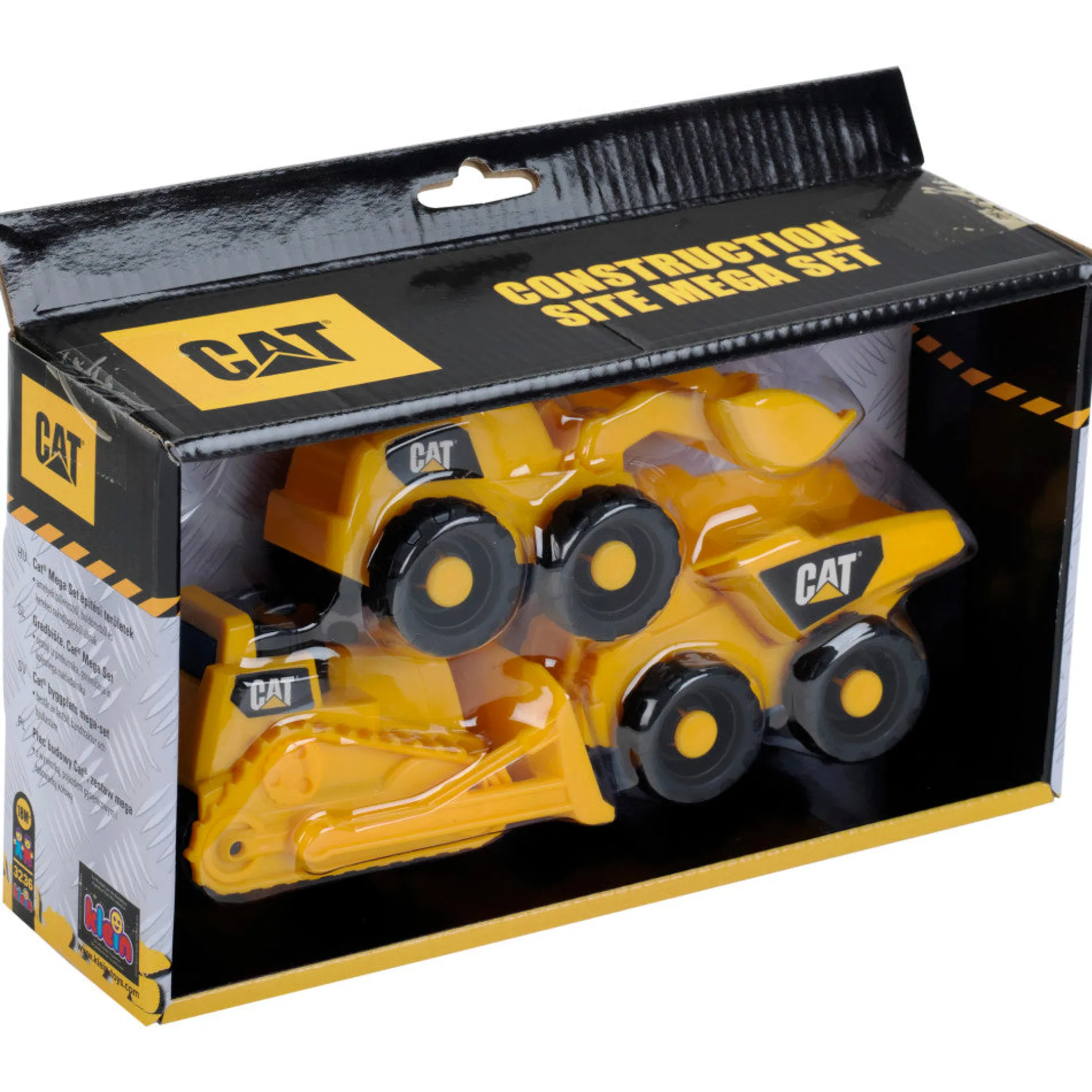 CAT Caterpillar 3-Piece Construction Site Mega Set