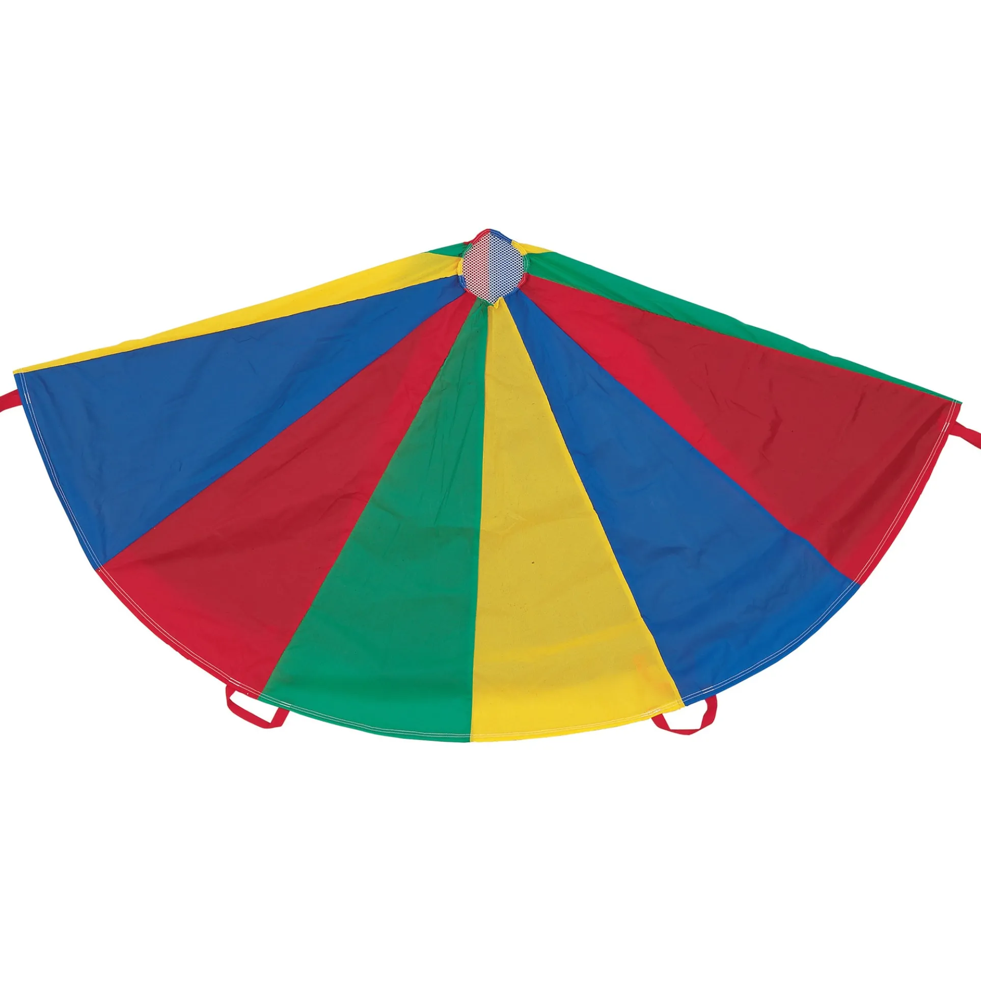 Champion Sports Rainbow Play Parachute, 20ft Dia with 16 Handles
