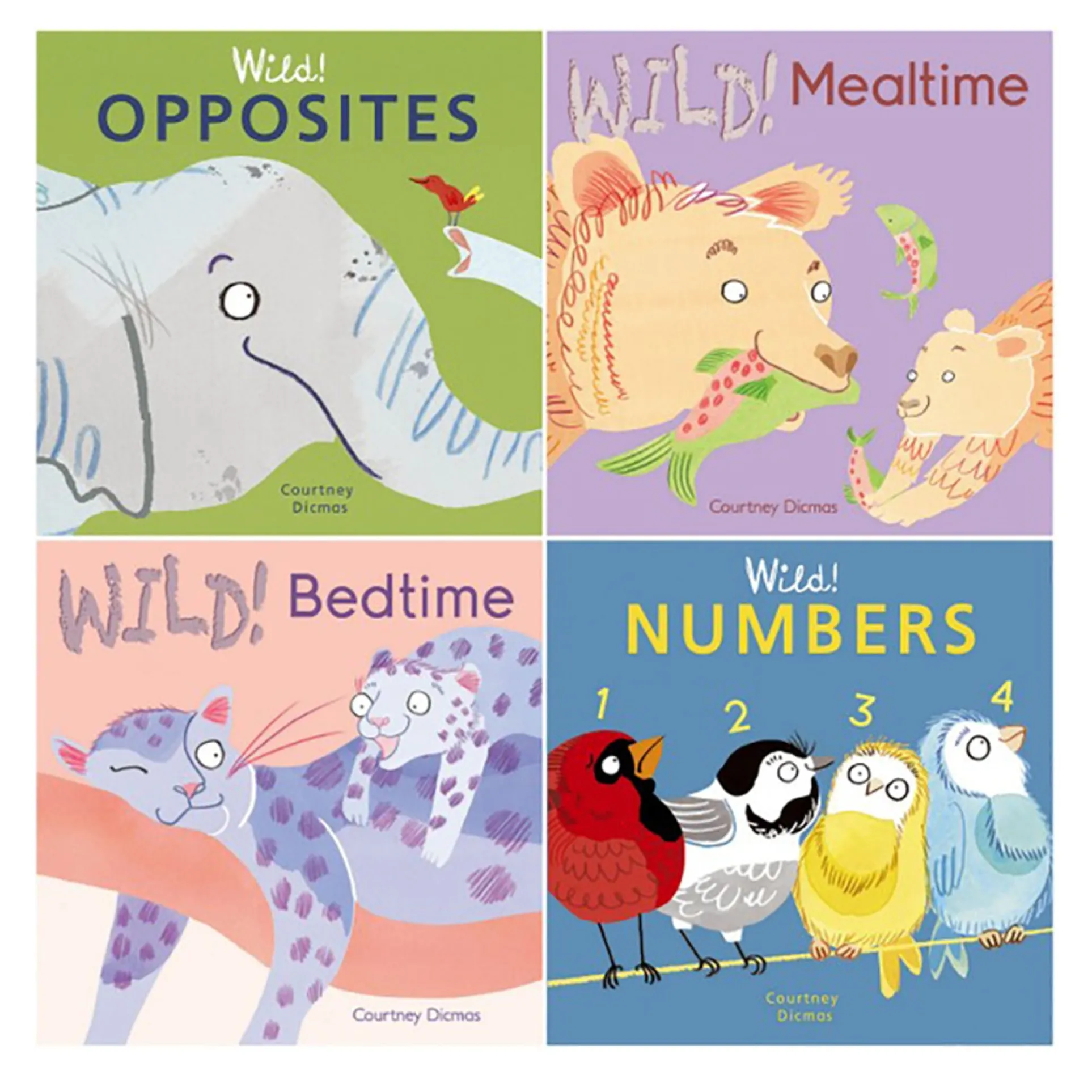 Child's Play Books Wild! 8-Book Concepts Board Set