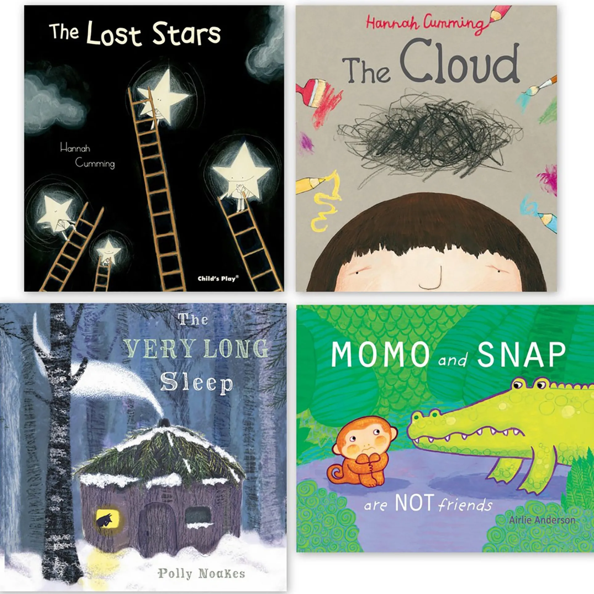 Child's Play Books Emotional Journey Soft Cover 4-Book Set