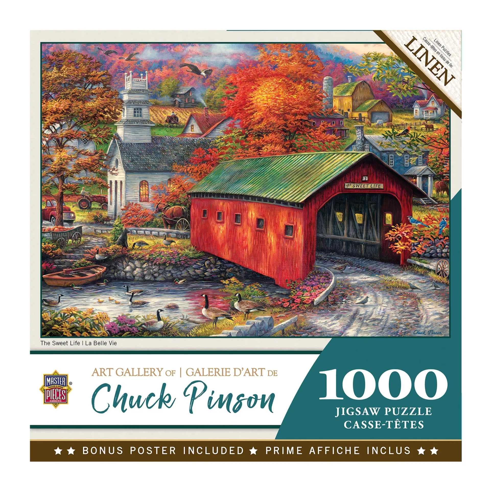 Chuck Pinson Art Gallery - The Sweet Life Jigsaw Puzzle - 1000 pc