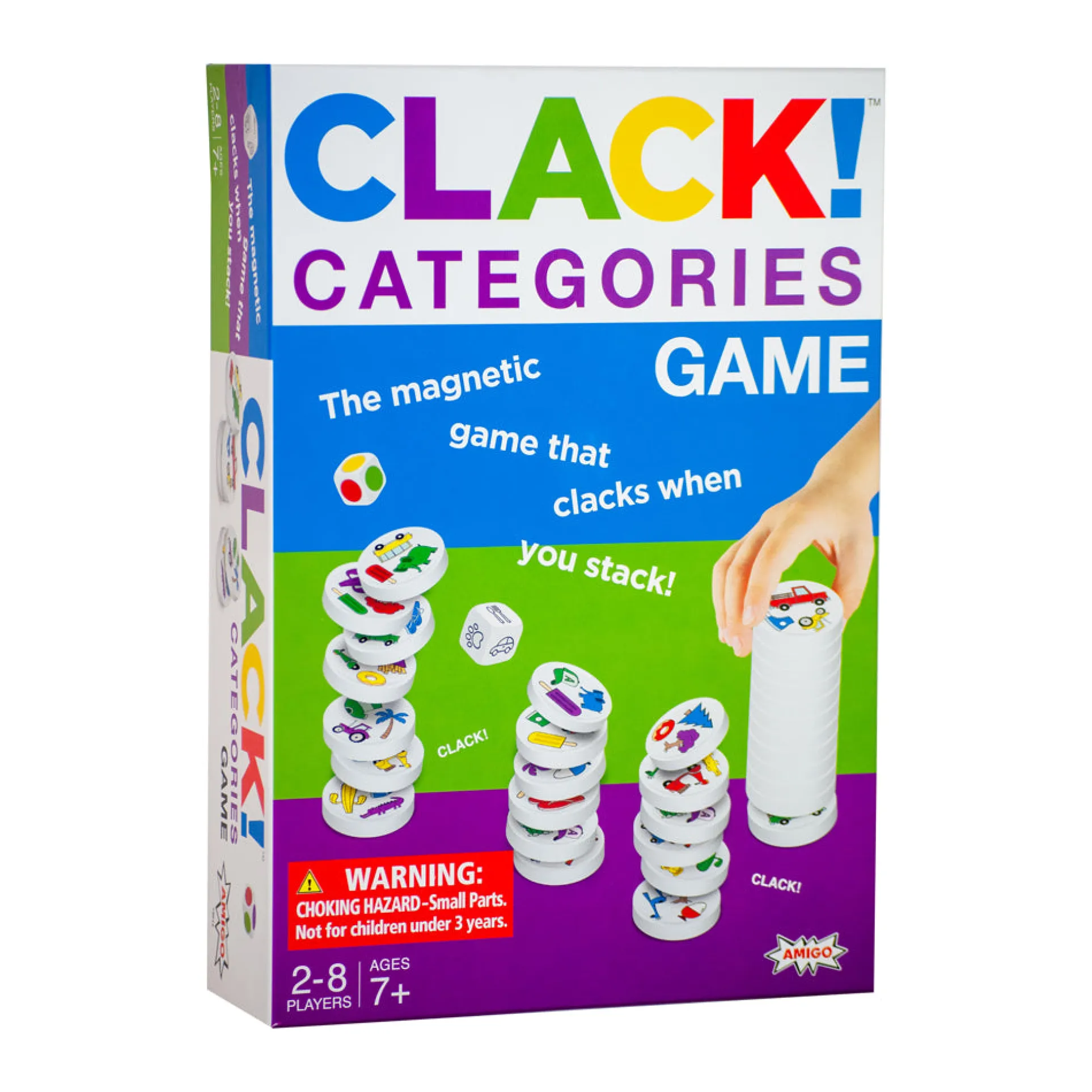 Clack! Categories Magnetic Disc Strategy Game
