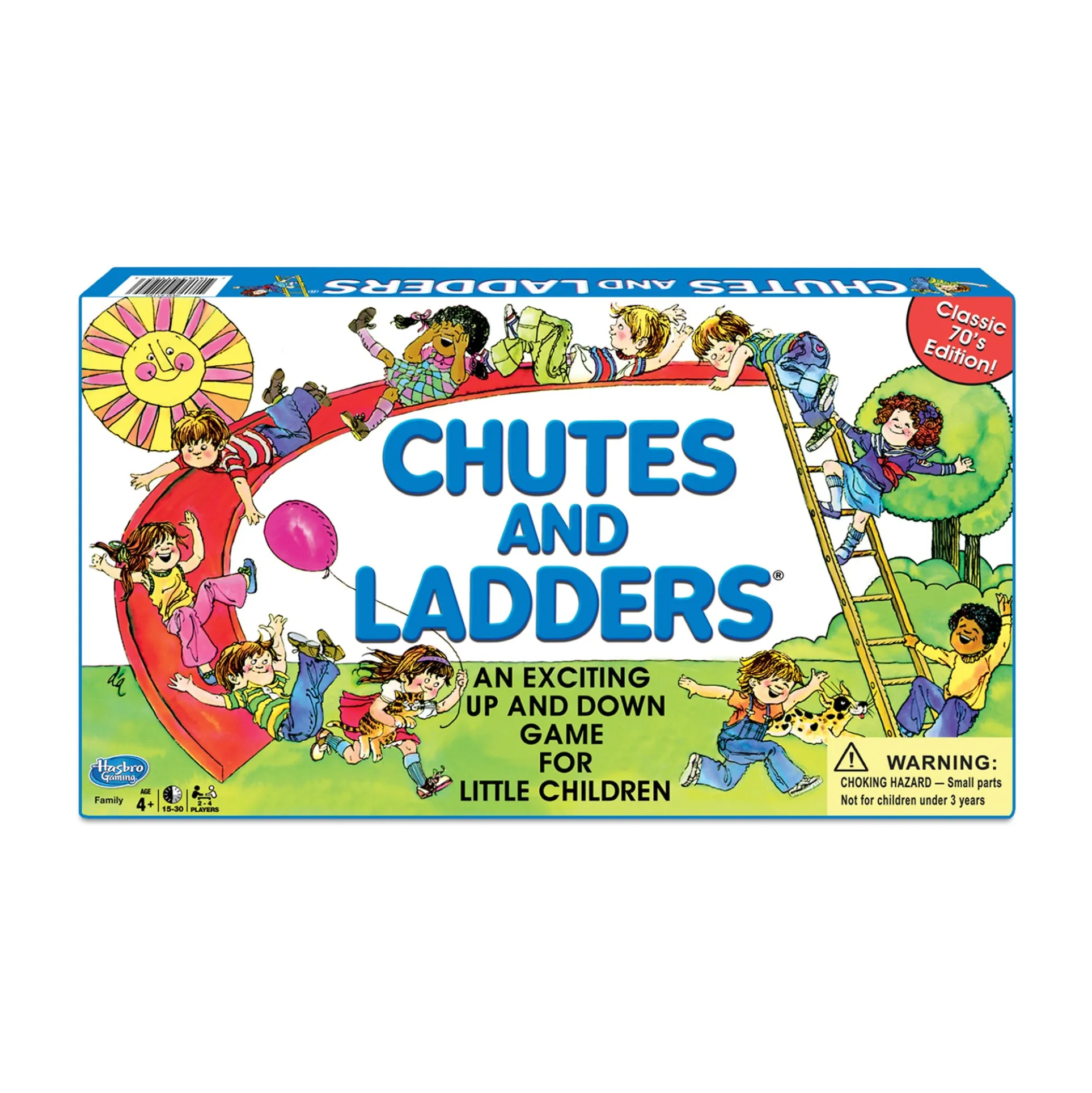 Classic Chutes and Ladders Retro 1978 Edition Board Game