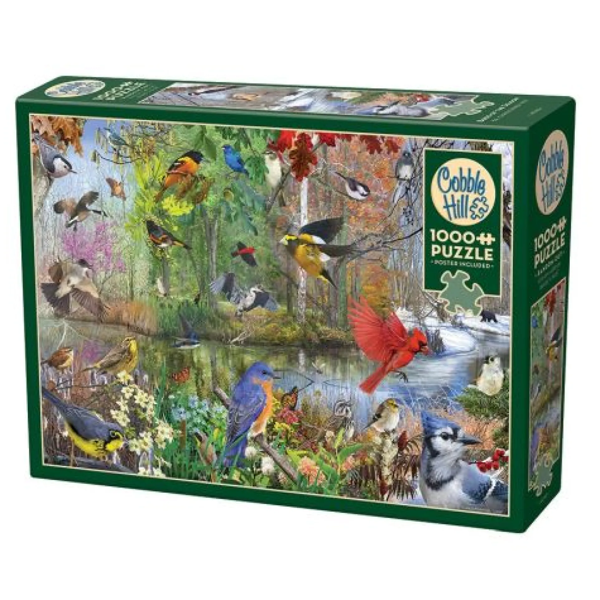 Cobble Hill Bird of the Season 1000pc Jigsaw Puzzle