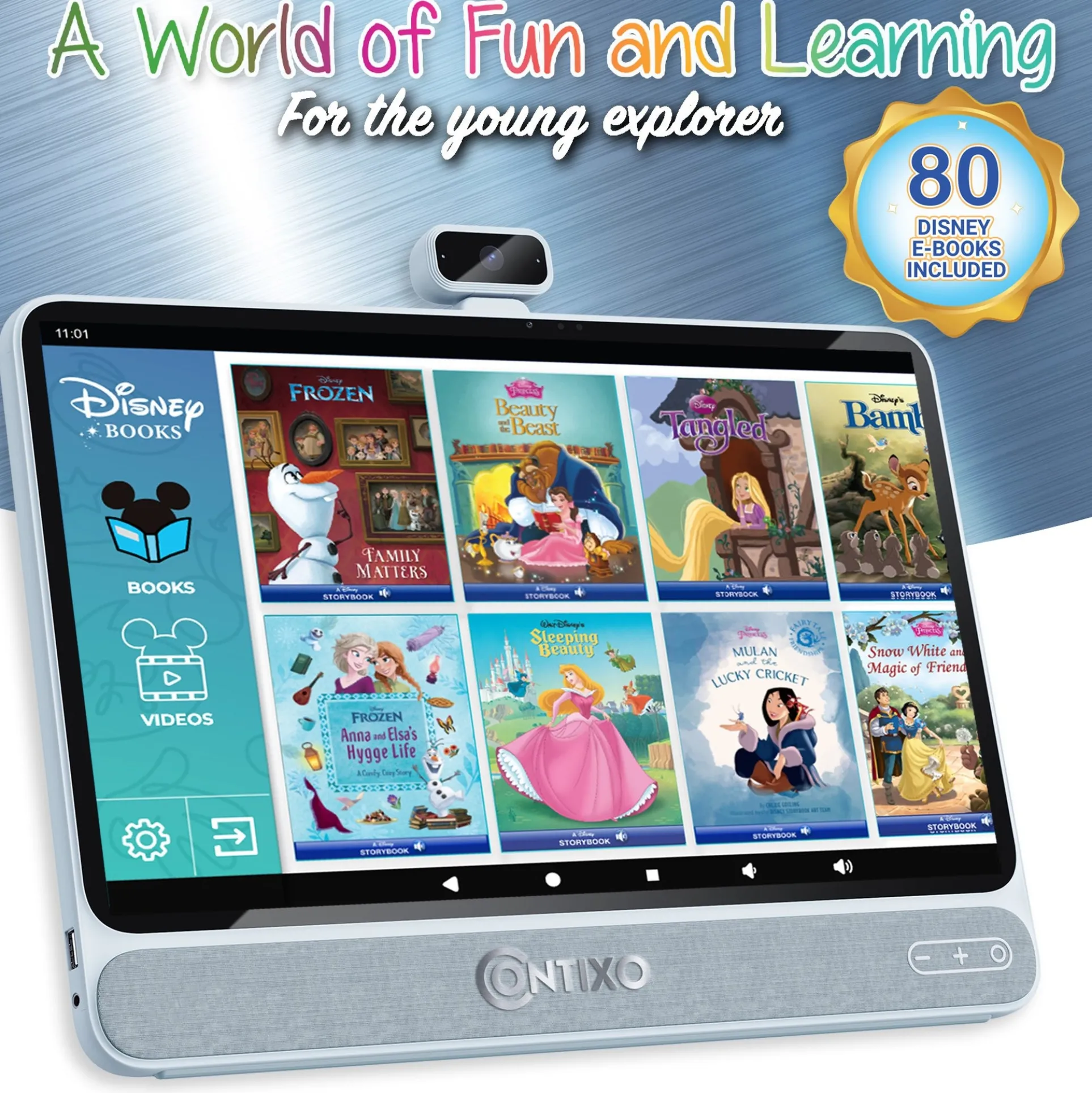 Contixo A3 15.6" Educational Android Tablet - 256GB with 13MP Camera