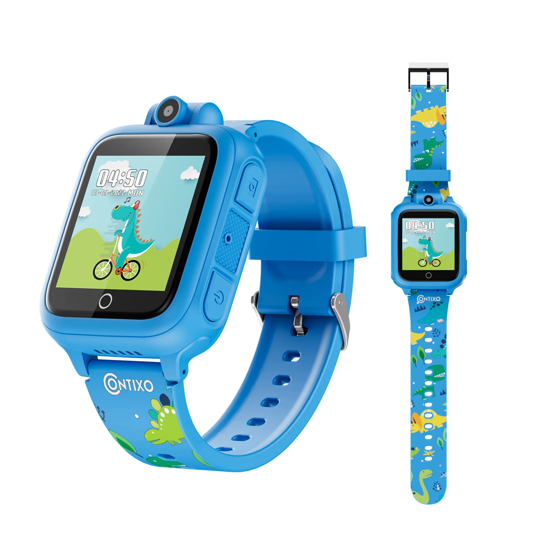 Contixo Kids Smart Watch with HD Touch Screen, Camera, Games, and MP3 - Blue