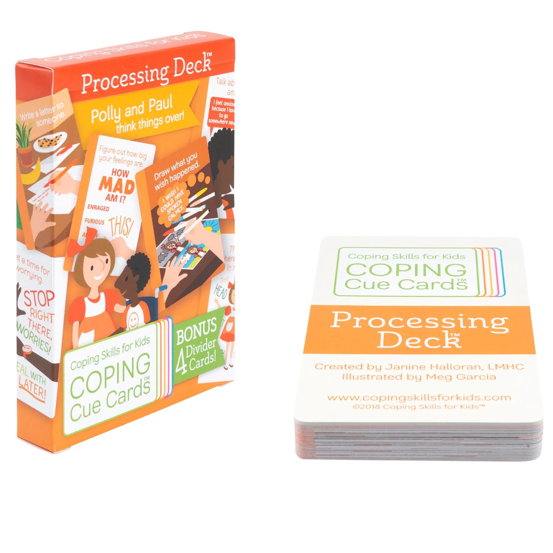 Coping Skills for Kids™ Coping Cue Cards™ Processing Deck