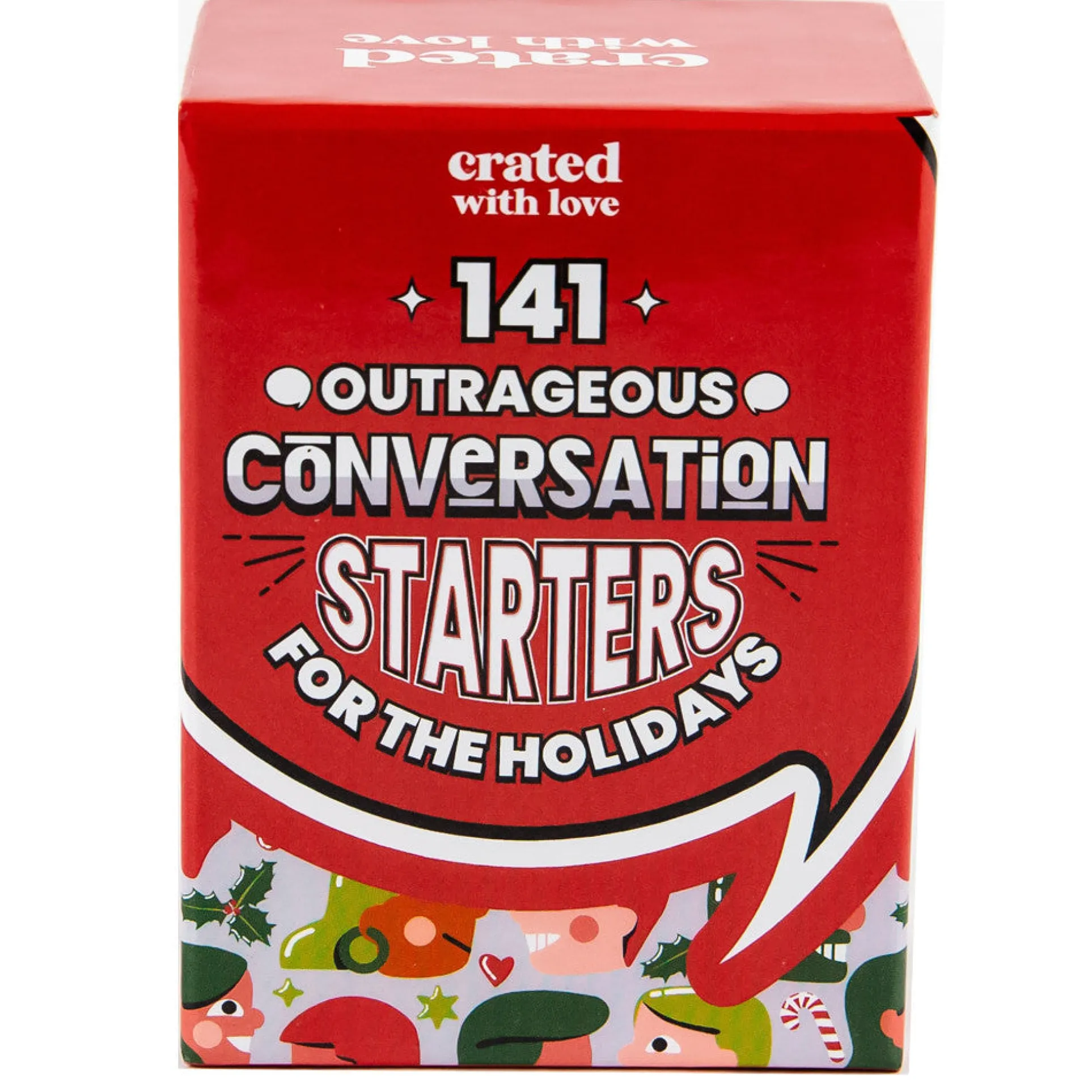 Crated With Love Holiday Edition Conversation Starters Game