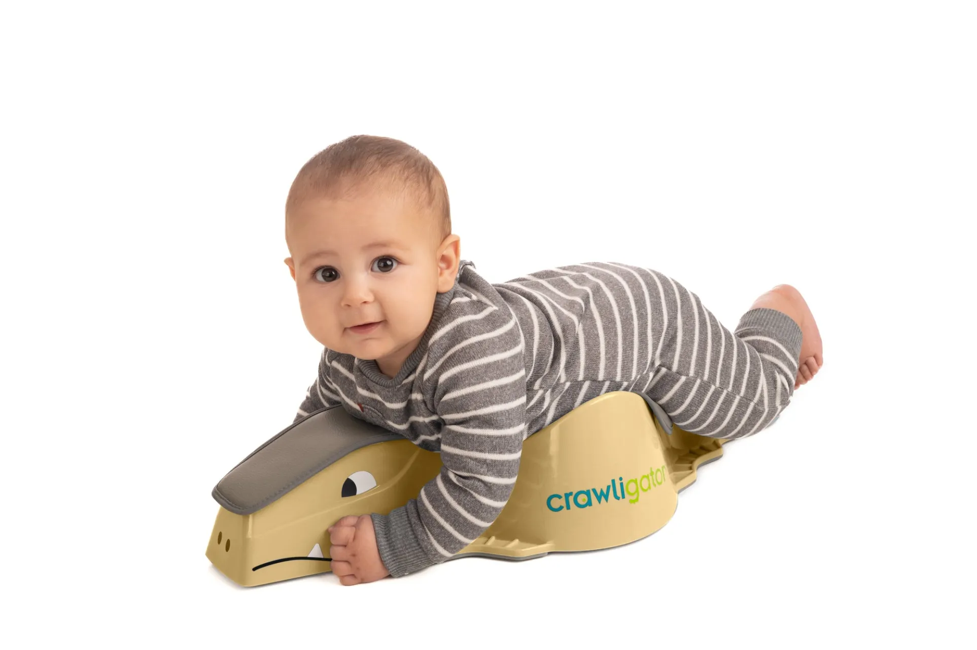 Crawligator Tummy Time Roller - Sand