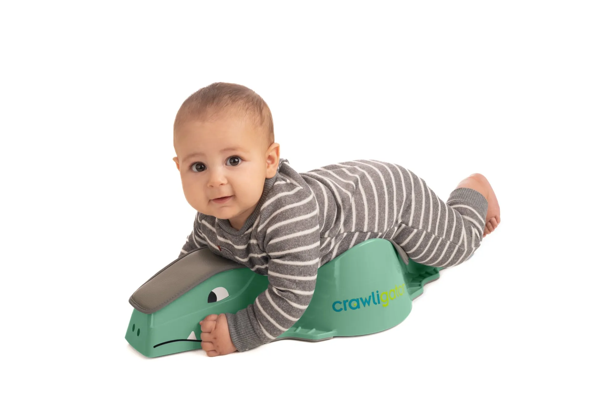 Crawligator Tummy Time Toy - Sage
