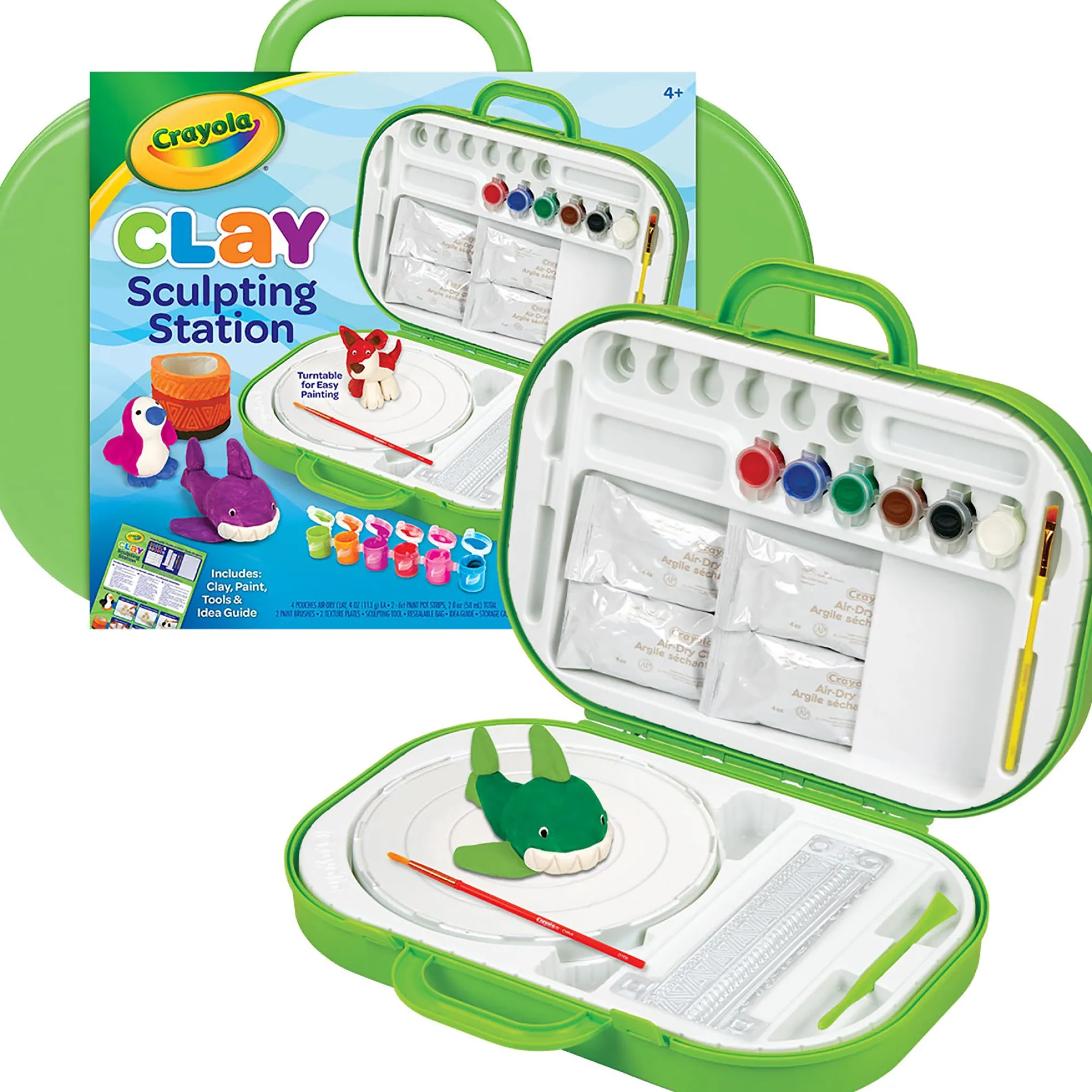 Crayola Clay Sculpting Station Complete Creative Art Kit