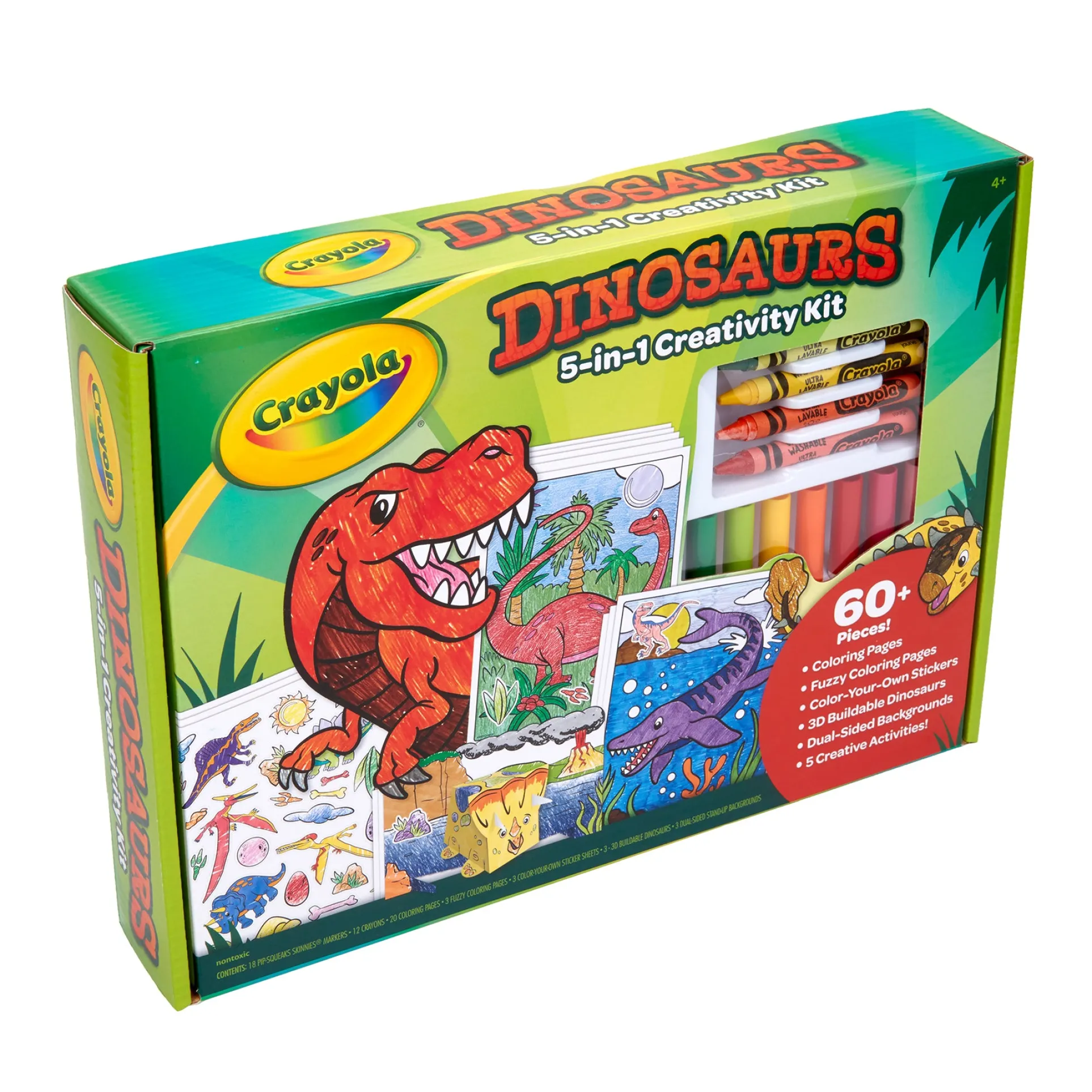 Crayola Dinosaur Adventure 5-in-1 Creativity Kit - Craft Set