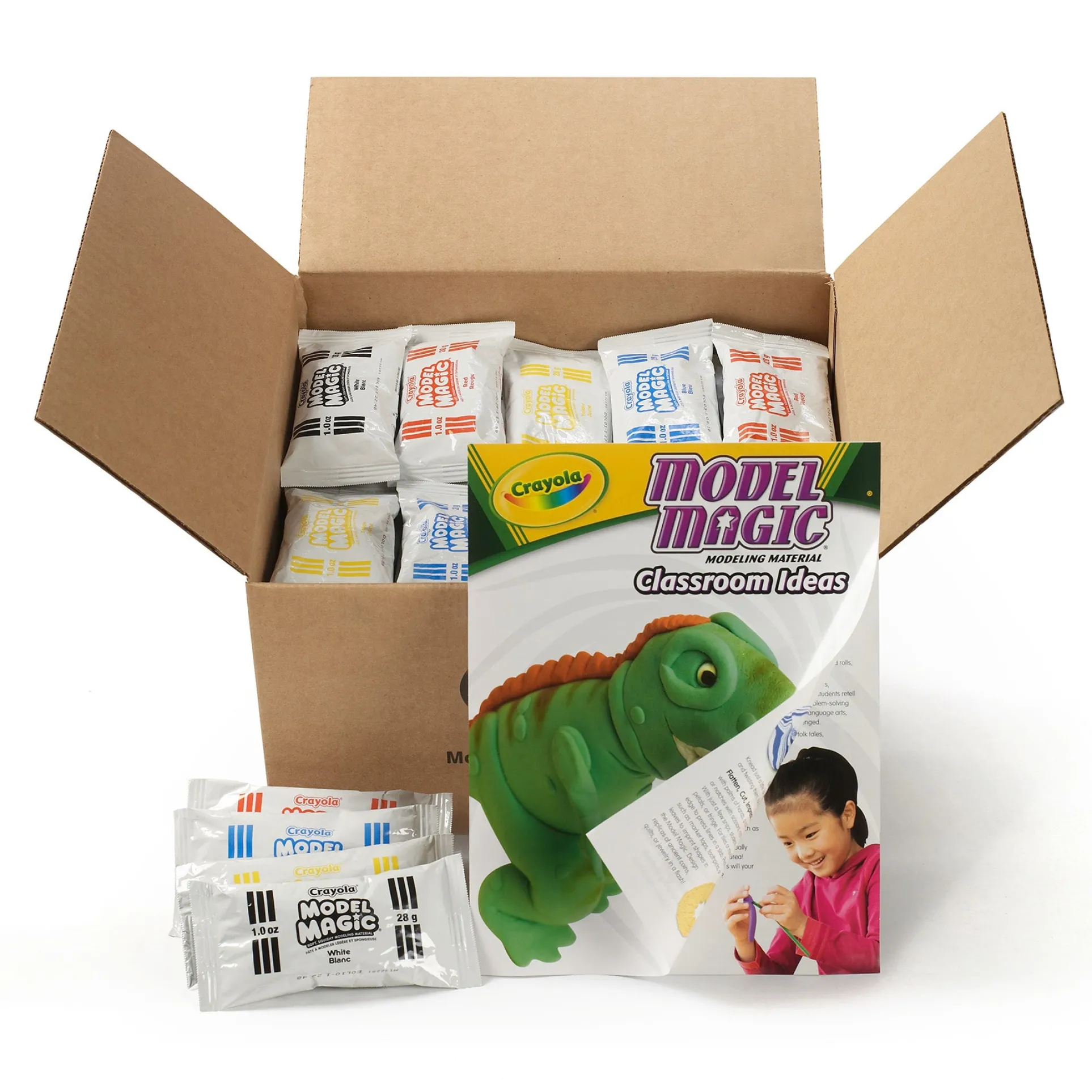 Crayola Model Magic Primary Colors Classpack - Assorted, 75 Packs