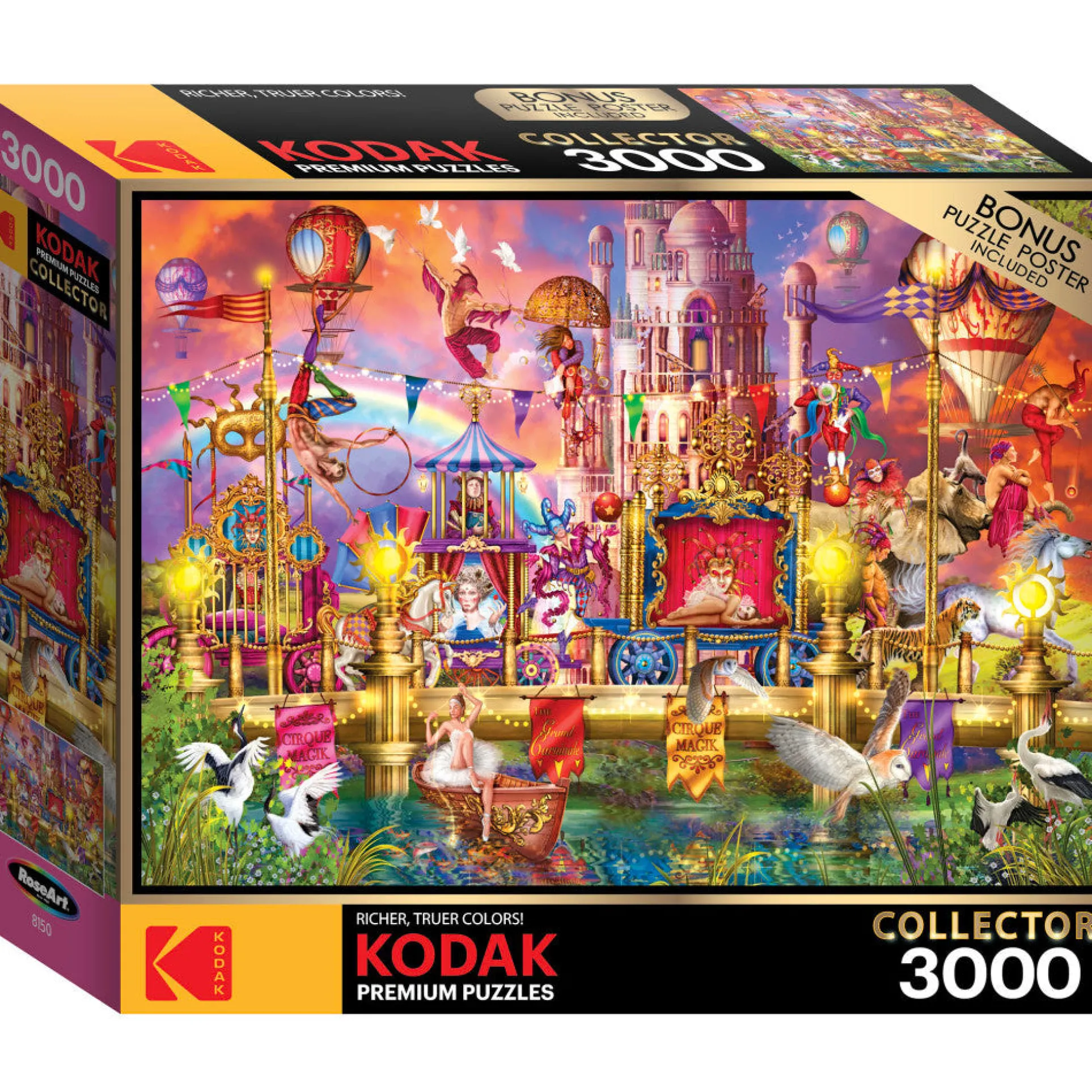 Cra-Z-Art Kodak Premium Magic Circus Parade Jigsaw Puzzle - 3000 pc