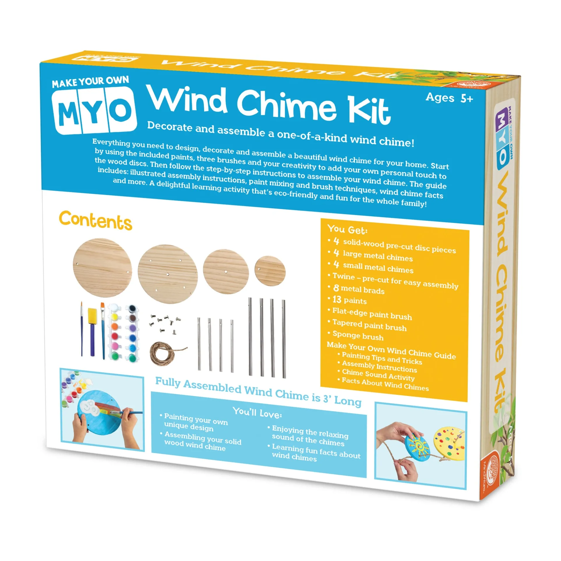 Creative Explorer DIY Wind Chime Crafting Kit - Complete Set