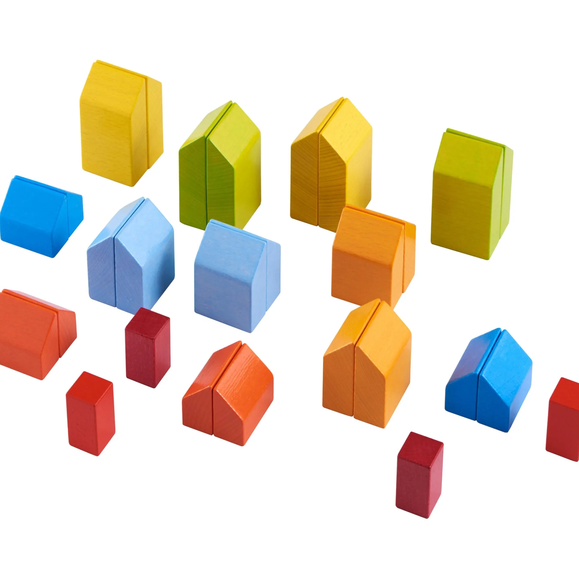 Creative Stones 3D Wooden Arranging Blocks - Educational Toy for Kids