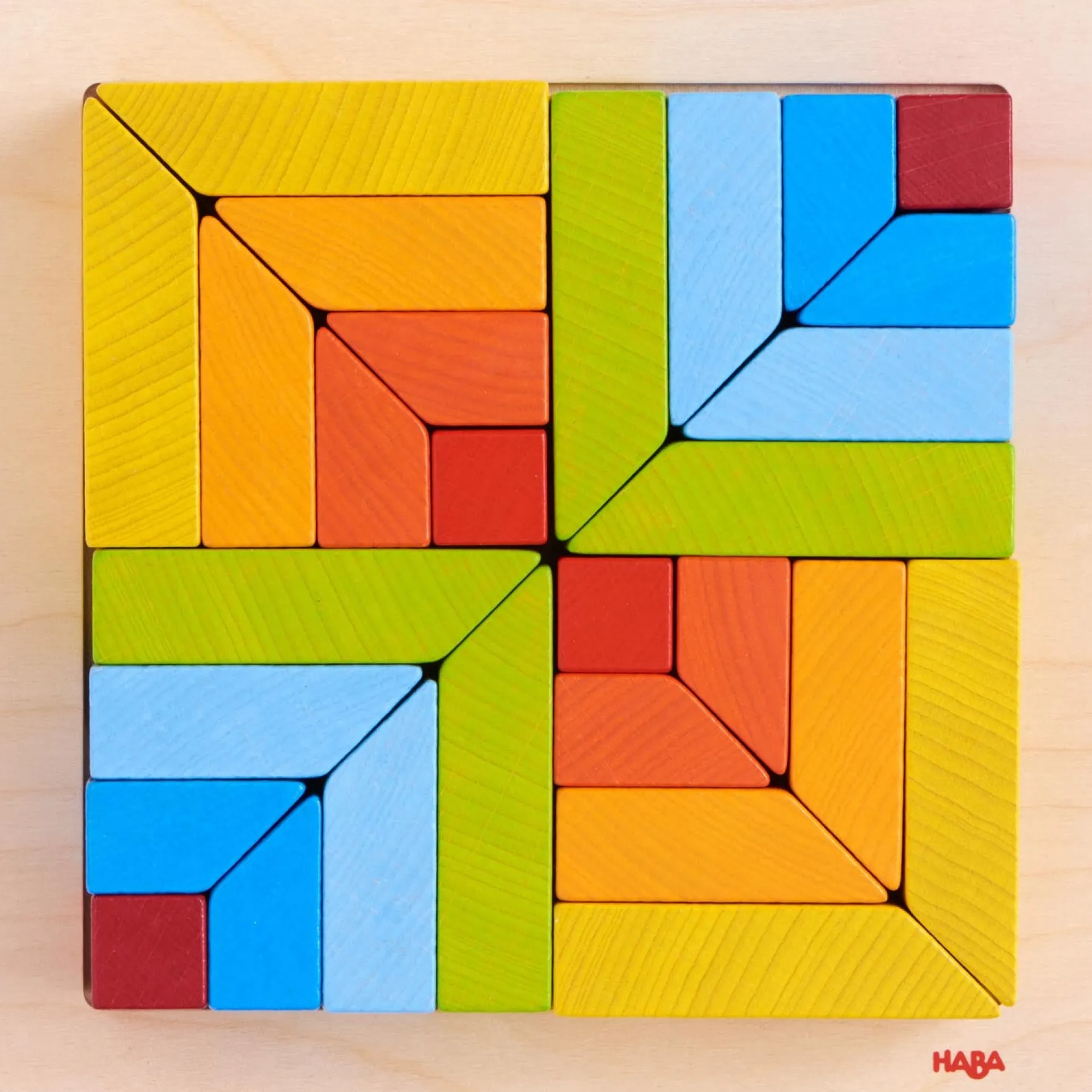 Creative Stones 3D Wooden Arranging Blocks - Educational Toy for Kids