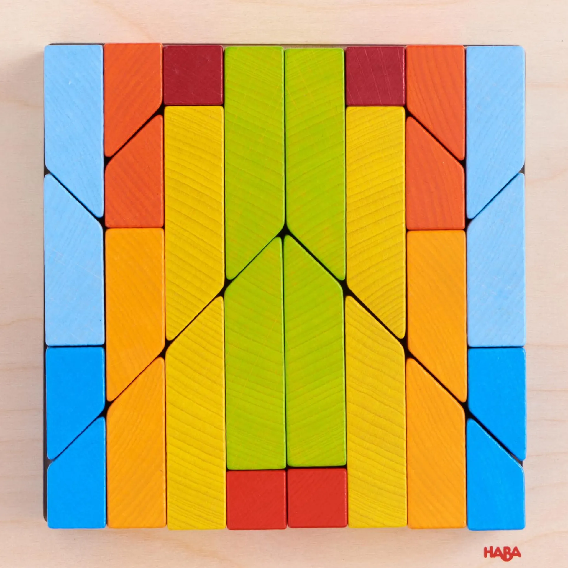 Creative Stones 3D Wooden Arranging Blocks - Educational Toy for Kids