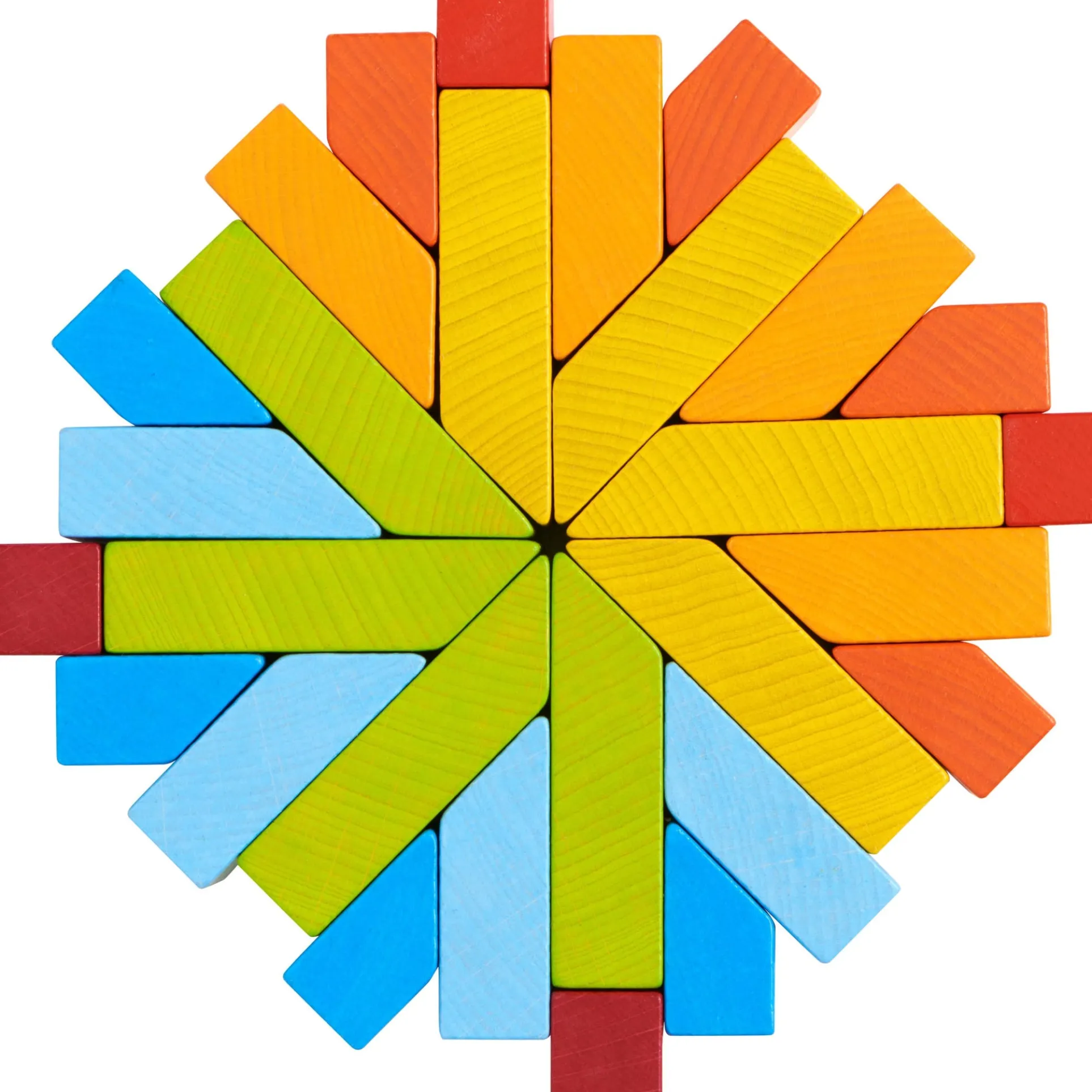 Creative Stones 3D Wooden Arranging Blocks - Educational Toy for Kids