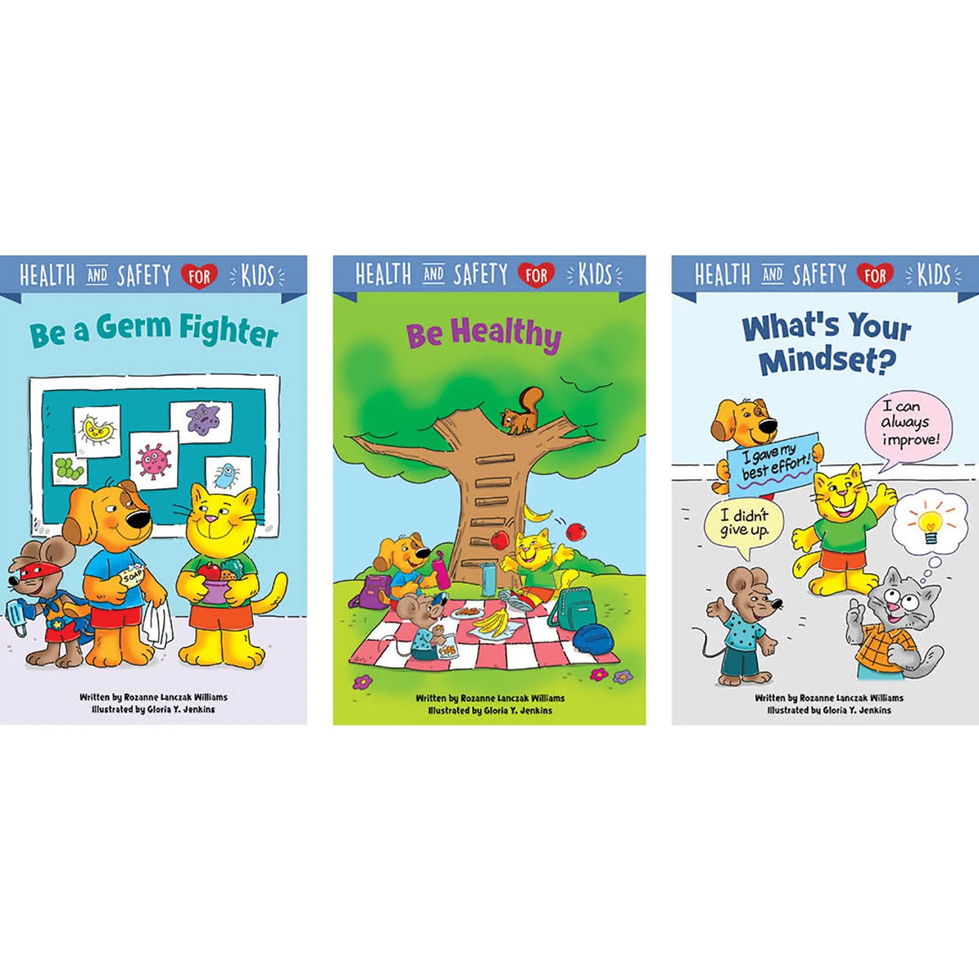 Creative Teaching Press Health & Safety Kids 5-Book Set
