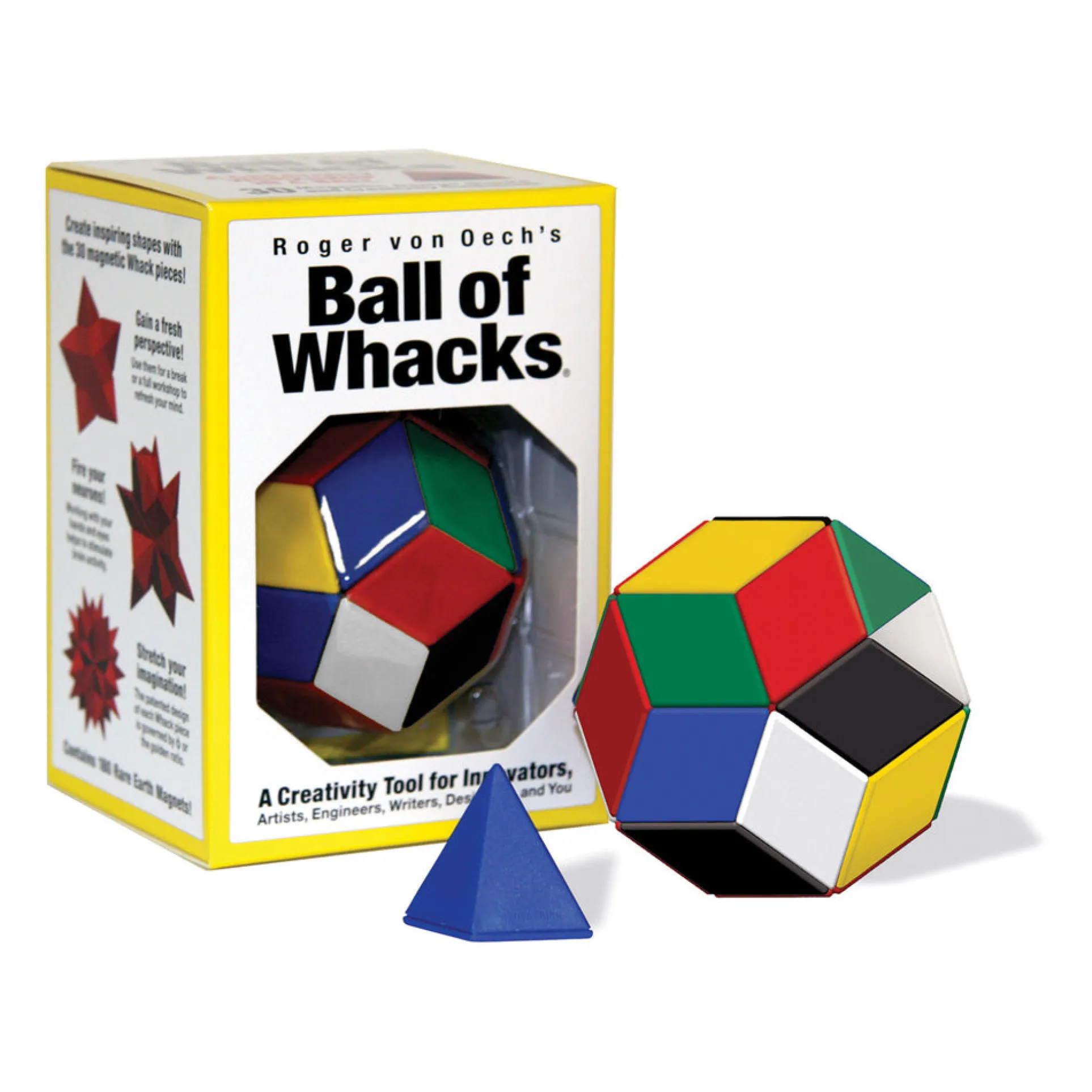 Creative Whack Company Ball of Whacks Magnetic Design Puzzle - Multicolor