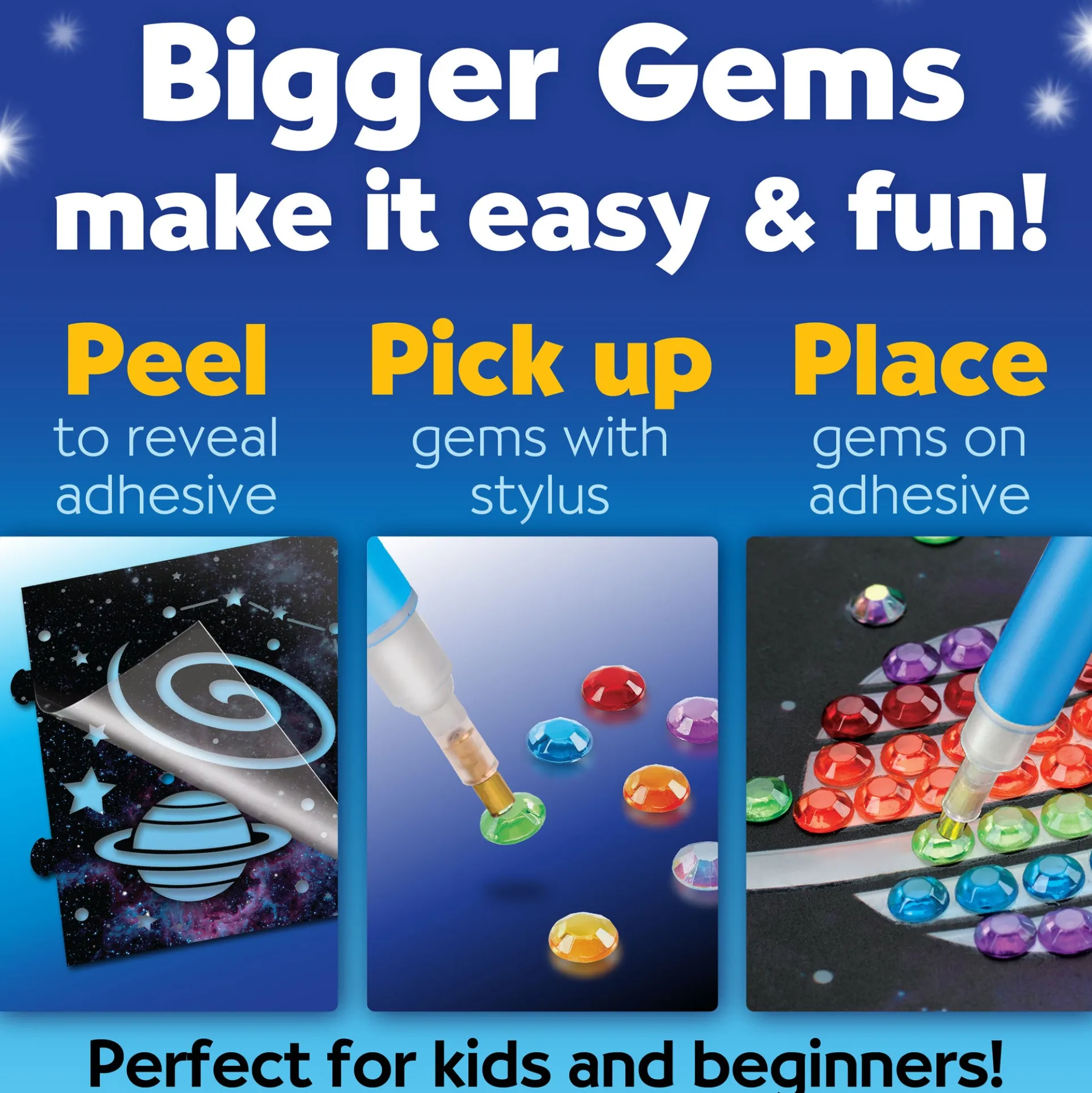 Creativity for Kids Big Gem Diamond Painting Night Light Kit