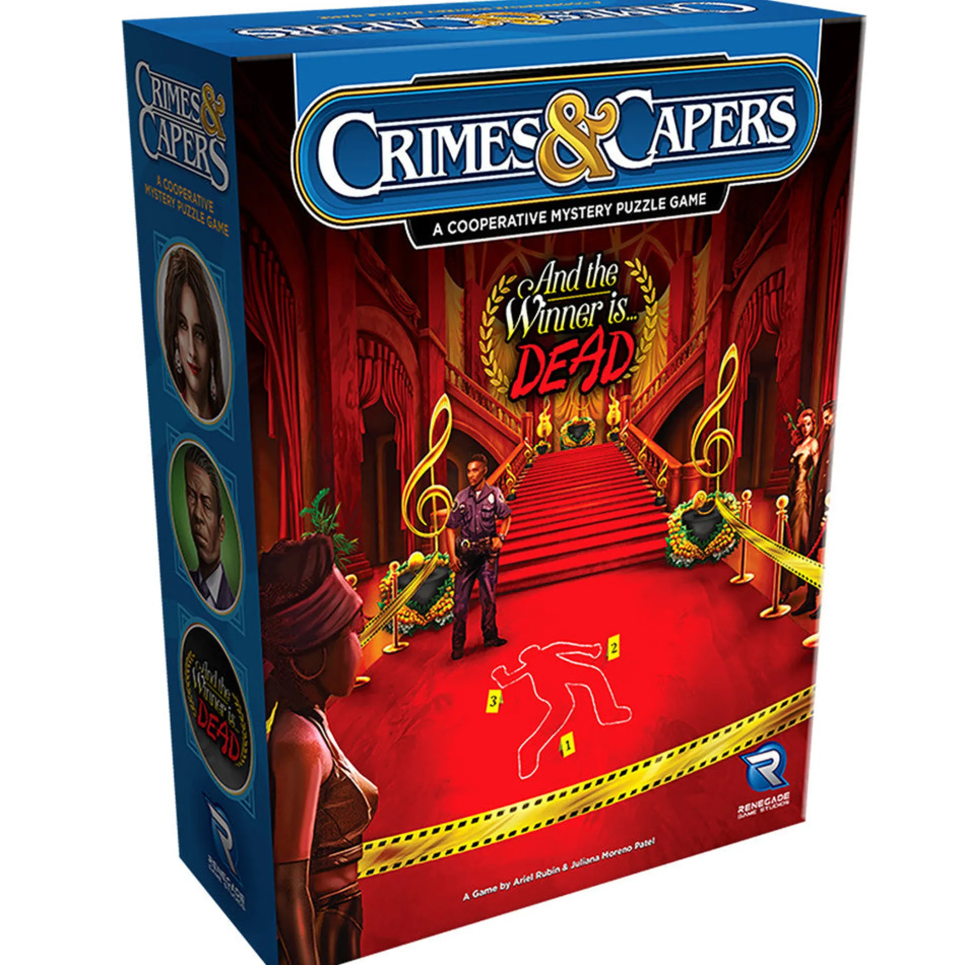Crimes & Capers: And the Winner is... DEAD Cooperative Mystery Game