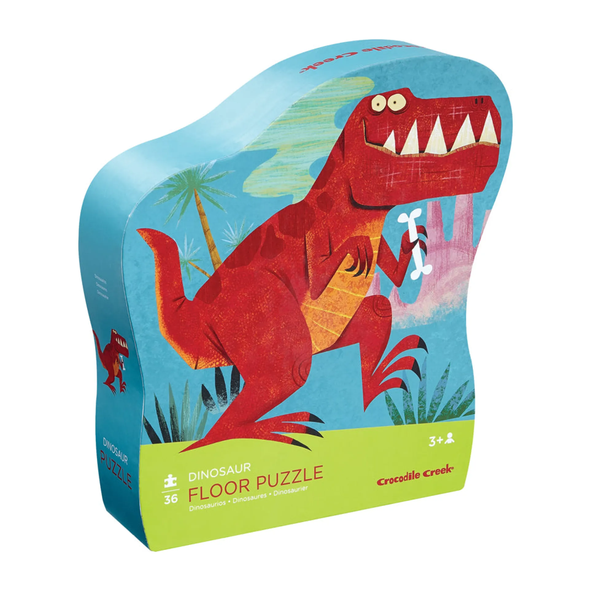 Crocodile Creek Dinosaur Themed Floor Puzzle - 36 pc