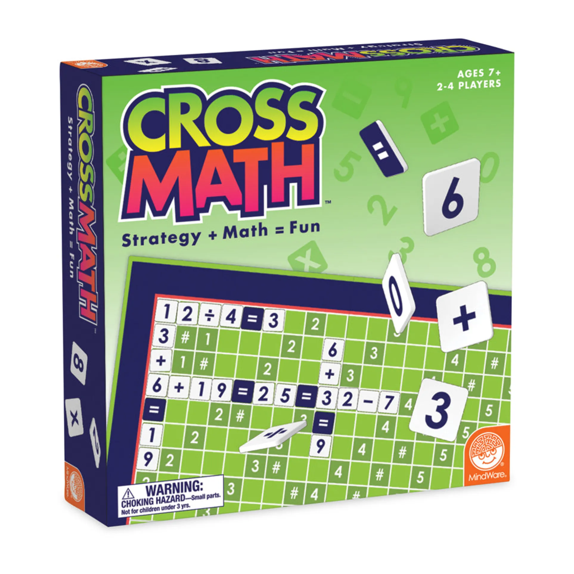 CrossMath MindWare Educational Board Game