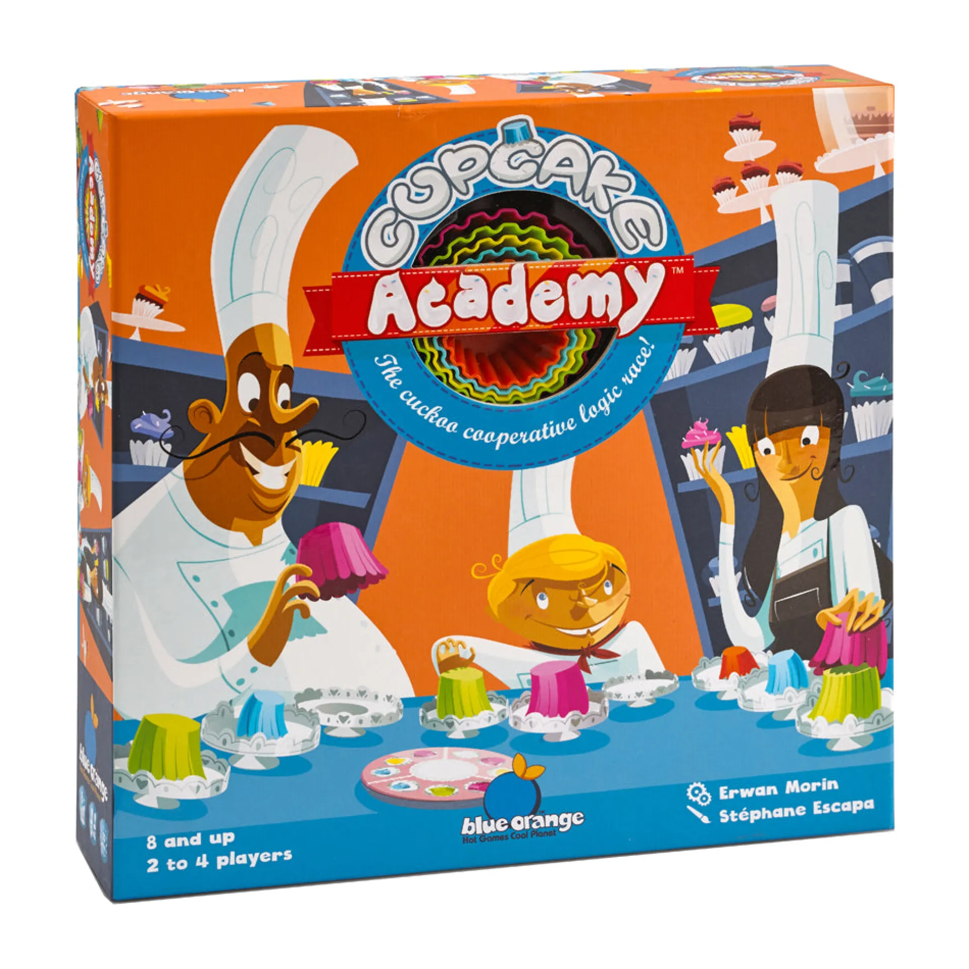 Cupcake Academy Teamwork Strategy Board Game by Blue Orange Games