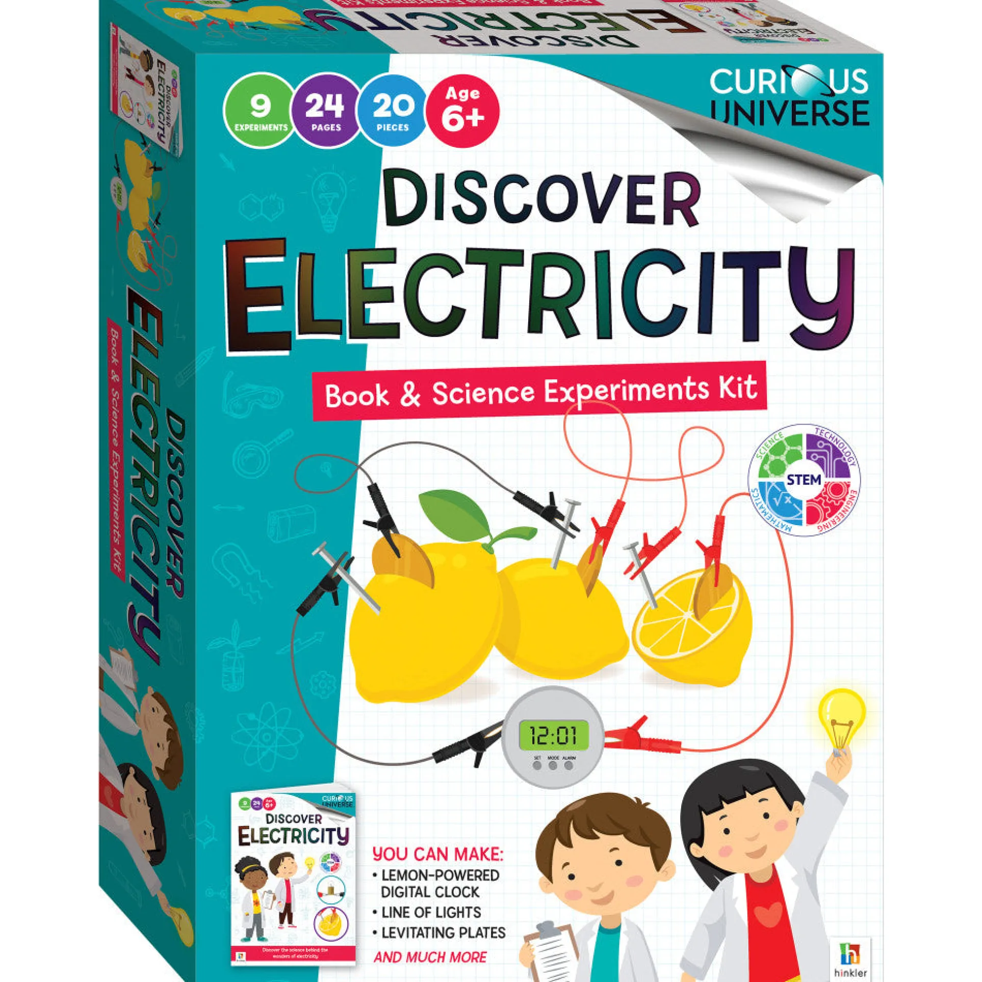 Curious Universe Kids: Discover Electricity Science Experiment Kit