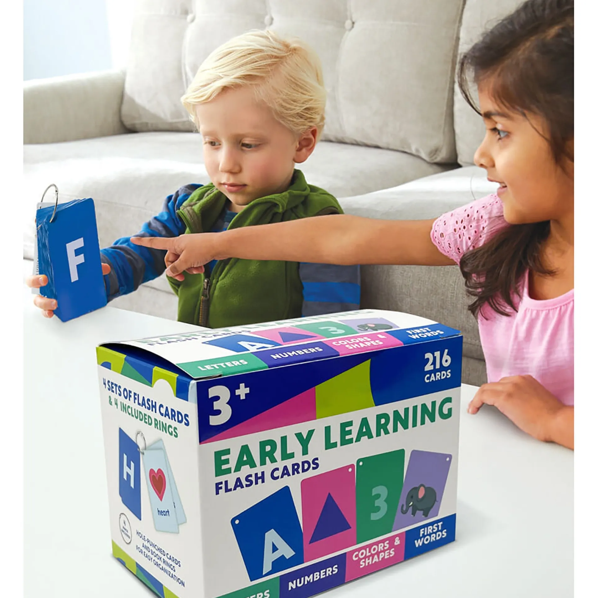 Carson Dellosa Early Learning Flash Cards - Education Bundle - Multicolor