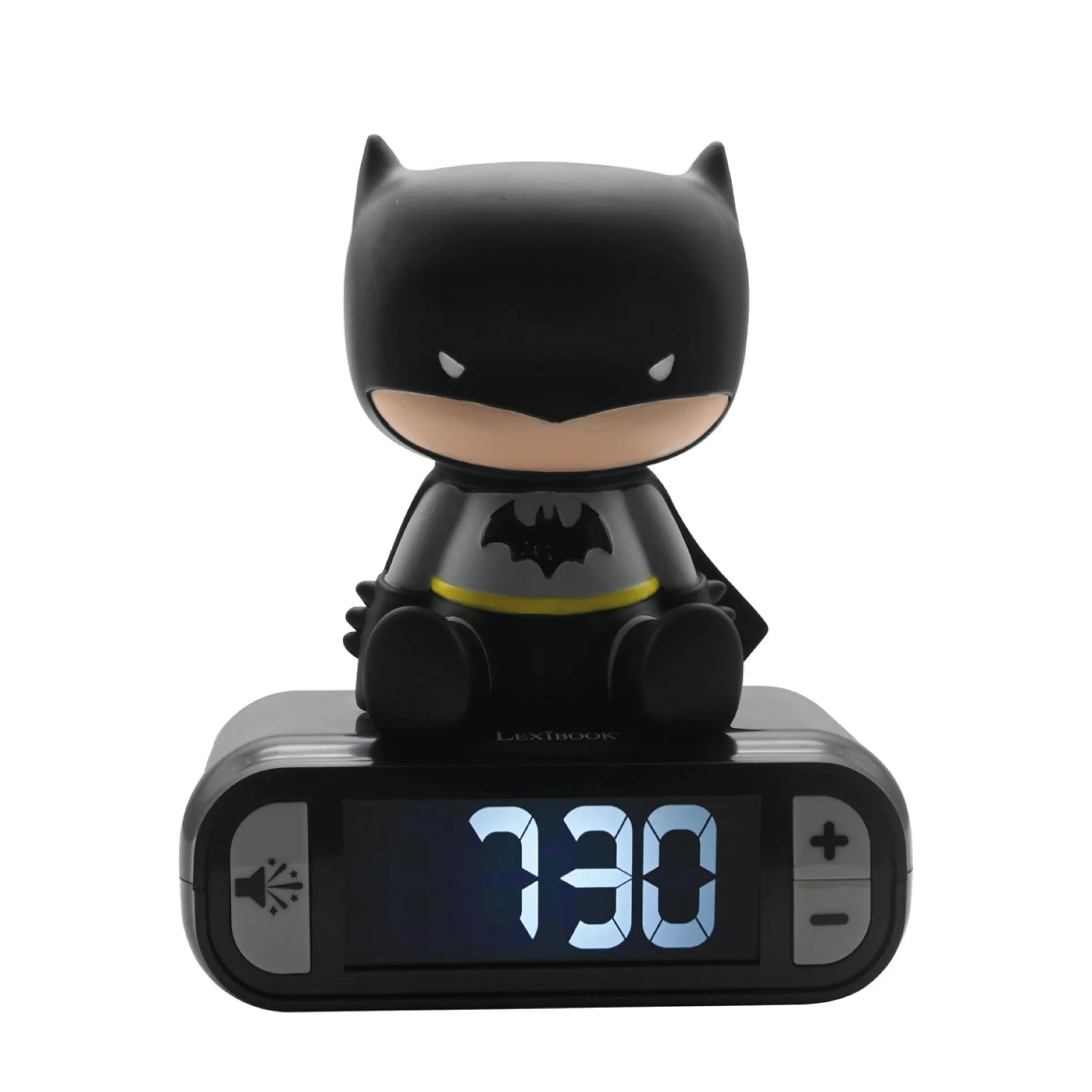 3D Batman Digital Alarm Clock & Nightlight - Superhero Fun!