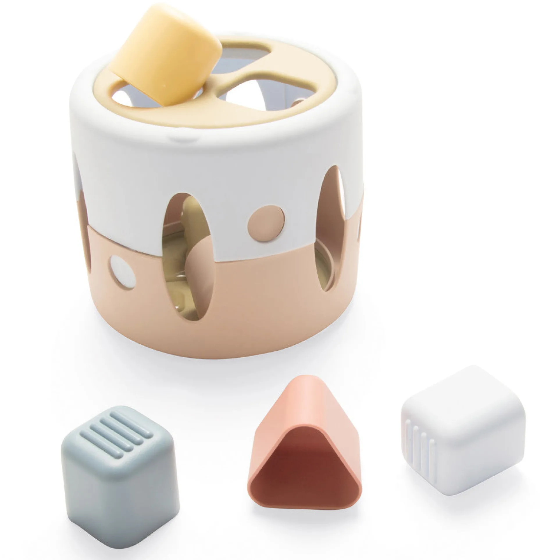 Dantoy Tiny BIO Shape Sorter Set - Eco-Friendly Sorting Toy for Toddlers